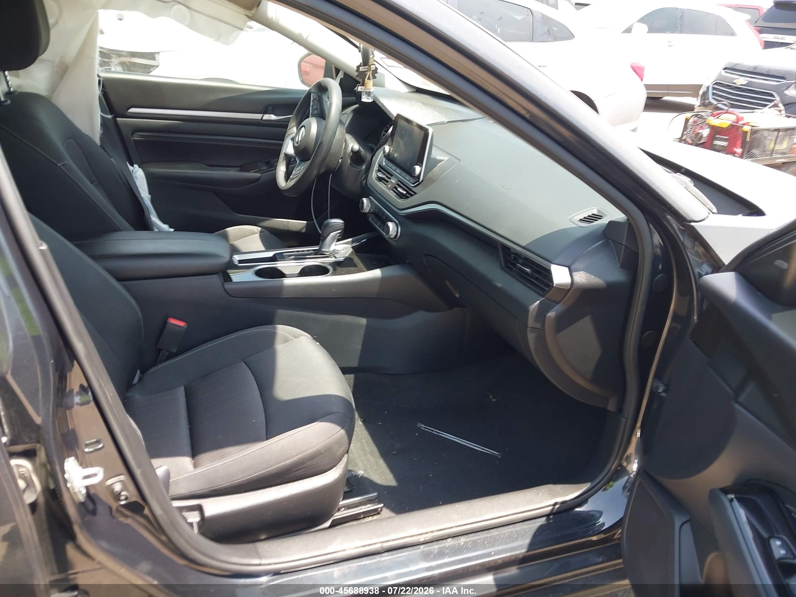 2021 Nissan Altima Sv Fwd Black vin: 1N4BL4DV9MN409786