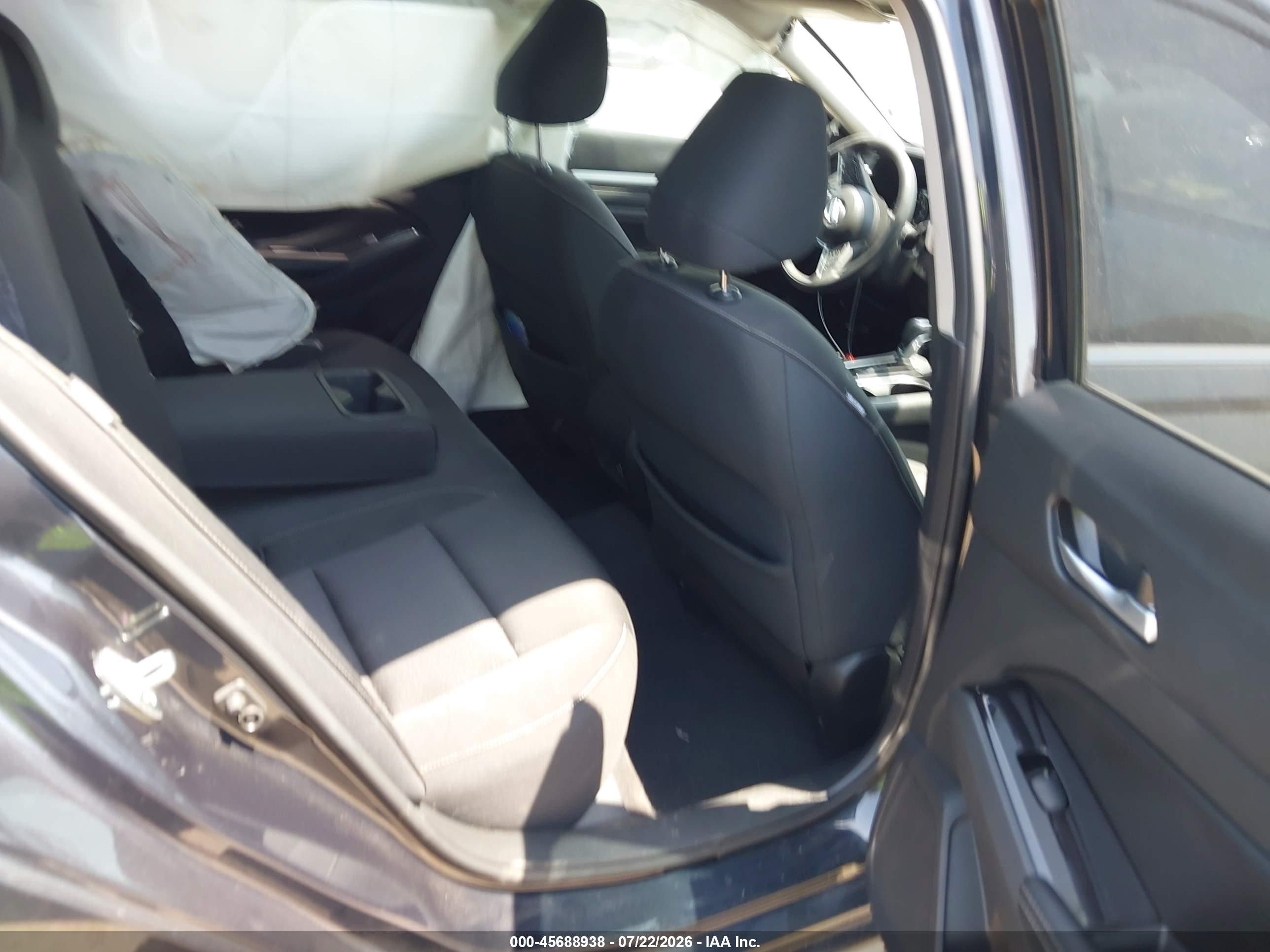2021 Nissan Altima Sv Fwd Black vin: 1N4BL4DV9MN409786