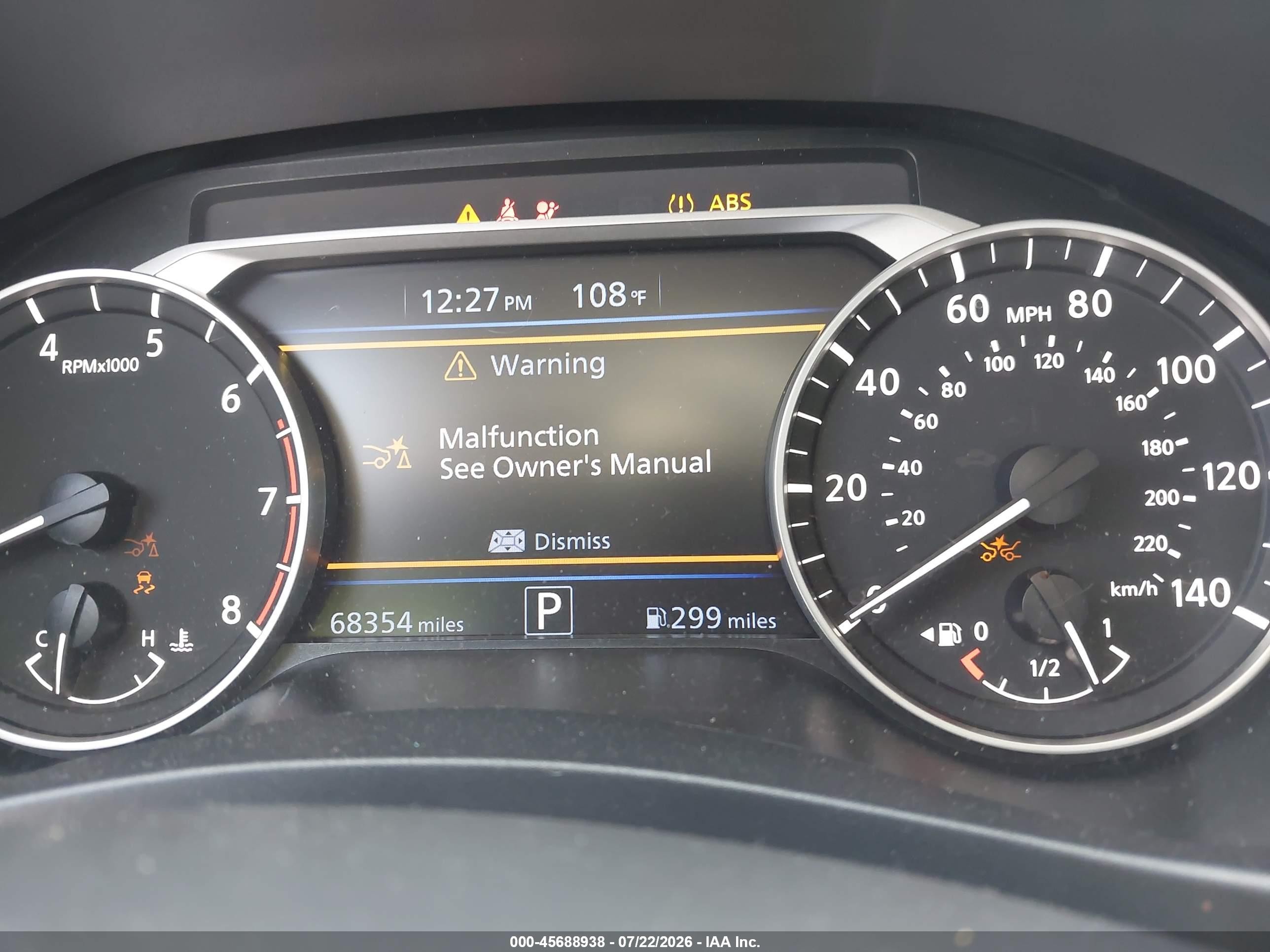2021 Nissan Altima Sv Fwd Black vin: 1N4BL4DV9MN409786