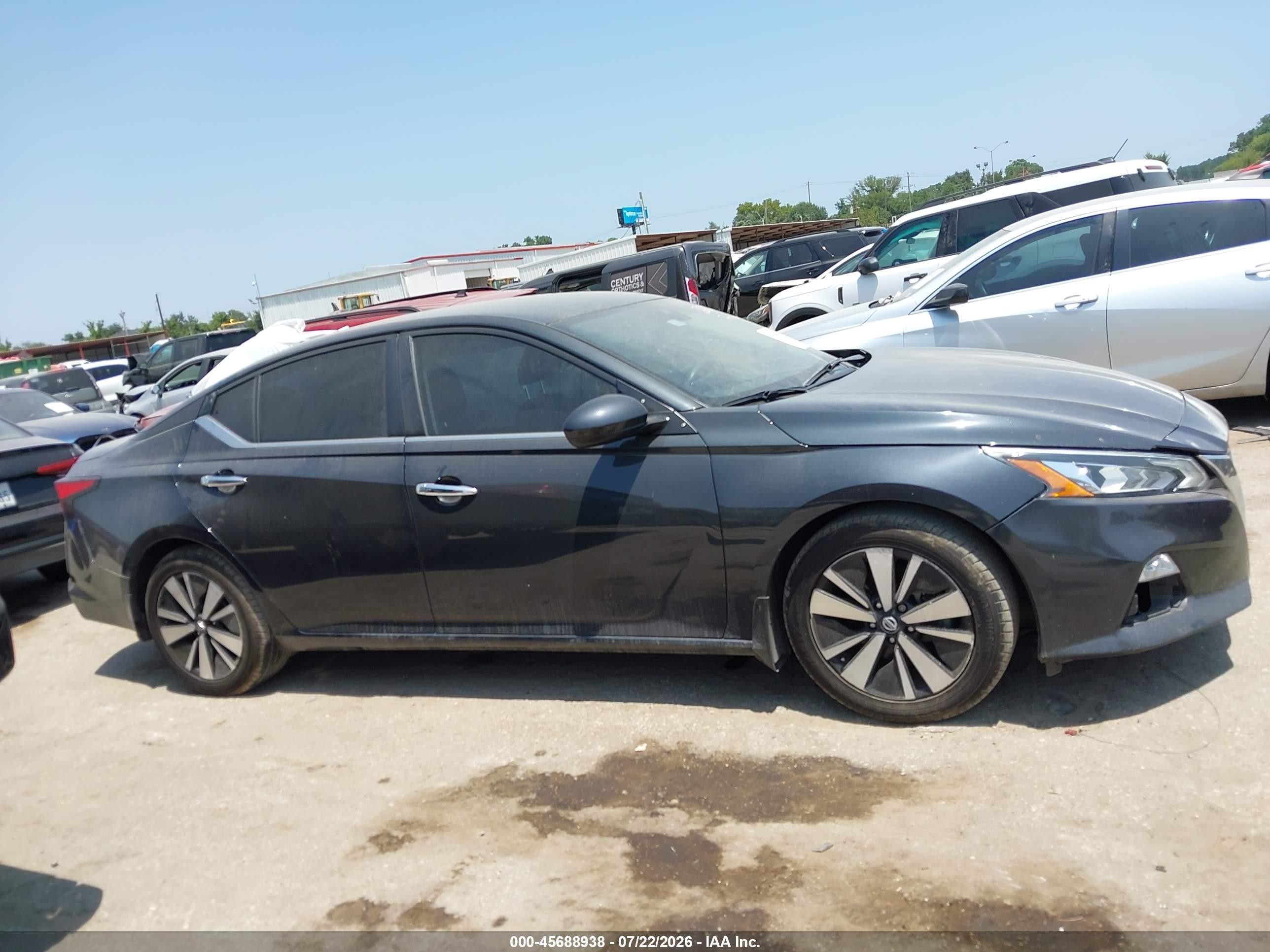 2021 Nissan Altima Sv Fwd Black vin: 1N4BL4DV9MN409786