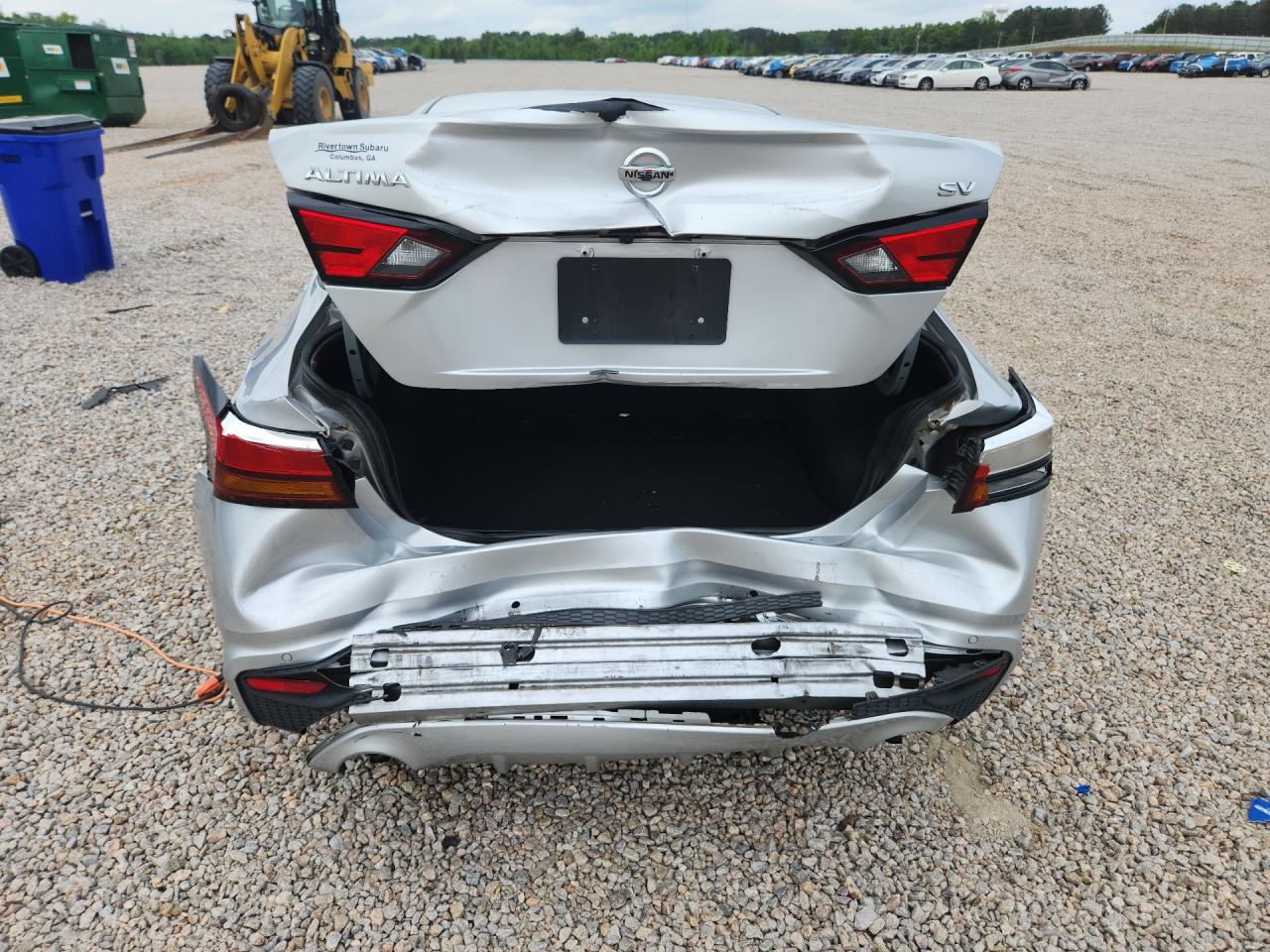 2022 Nissan Altima Sv Silver vin: 1N4BL4DV9NN387757