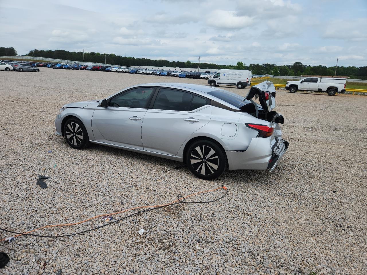 2022 Nissan Altima Sv Silver vin: 1N4BL4DV9NN387757
