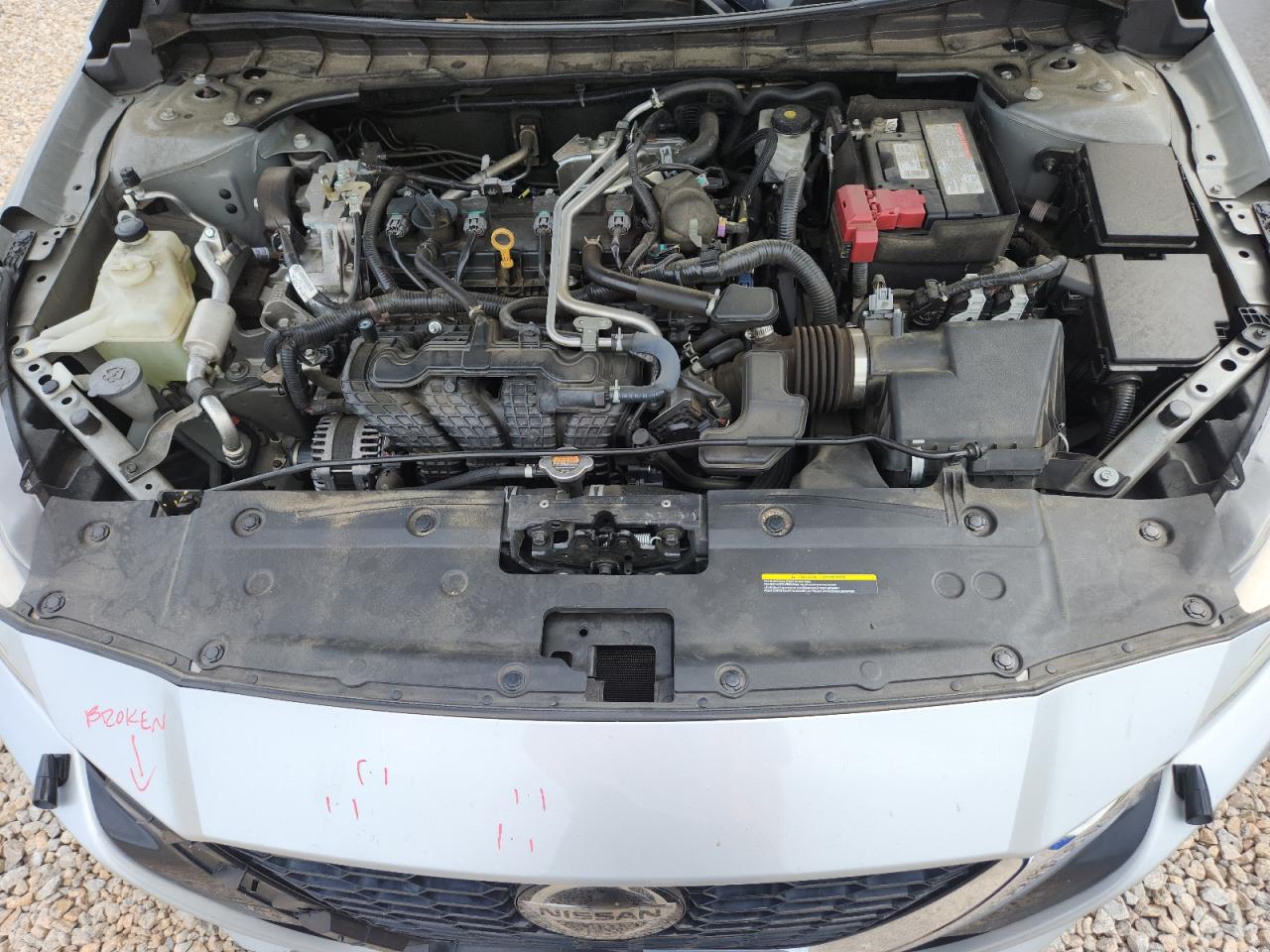 2022 Nissan Altima Sv Silver vin: 1N4BL4DV9NN387757