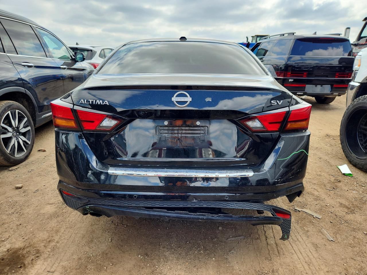 2023 Nissan Altima Sv Черный vin: 1N4BL4DV9PN353644