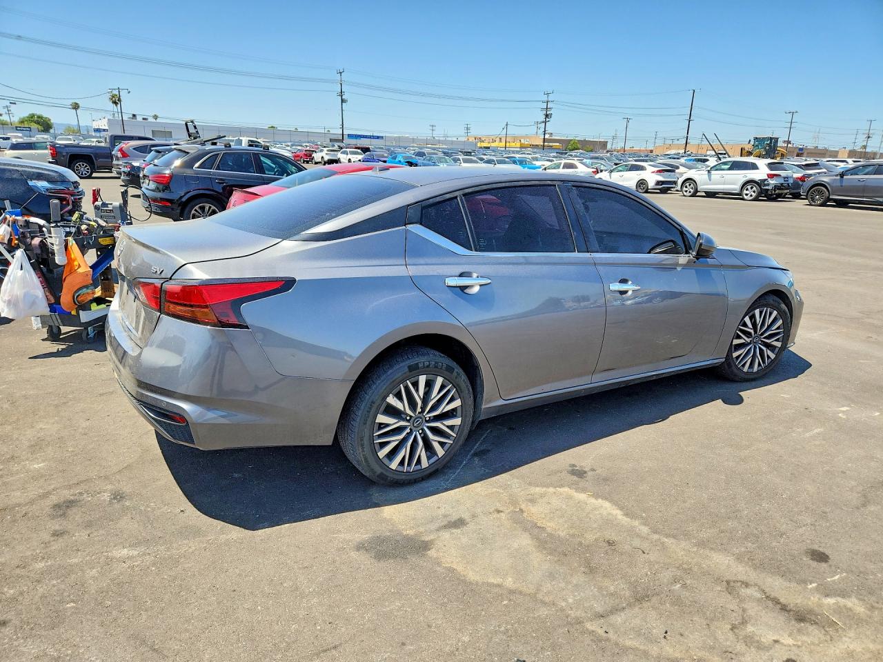 2023 Nissan Altima Sv Gray vin: 1N4BL4DV9PN375563