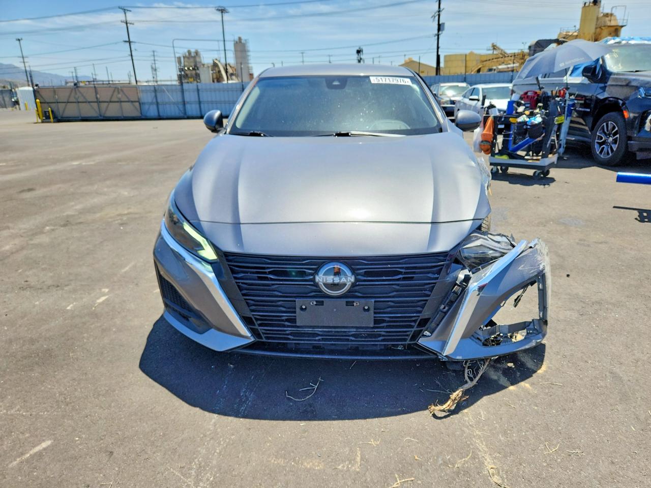 2023 Nissan Altima Sv Gray vin: 1N4BL4DV9PN375563