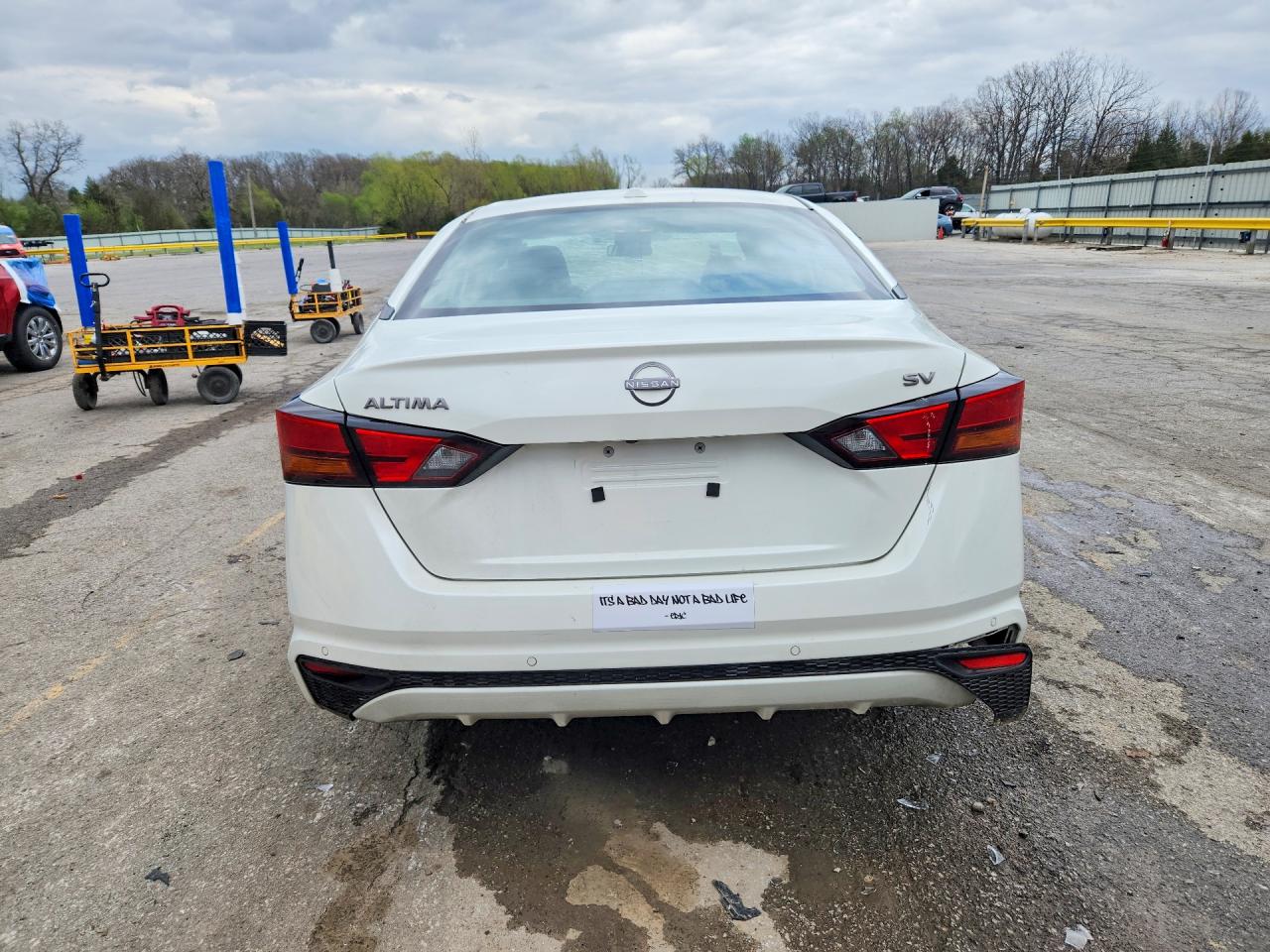 2024 Nissan Altima 2.5 Sv White vin: 1N4BL4DV9RN326916