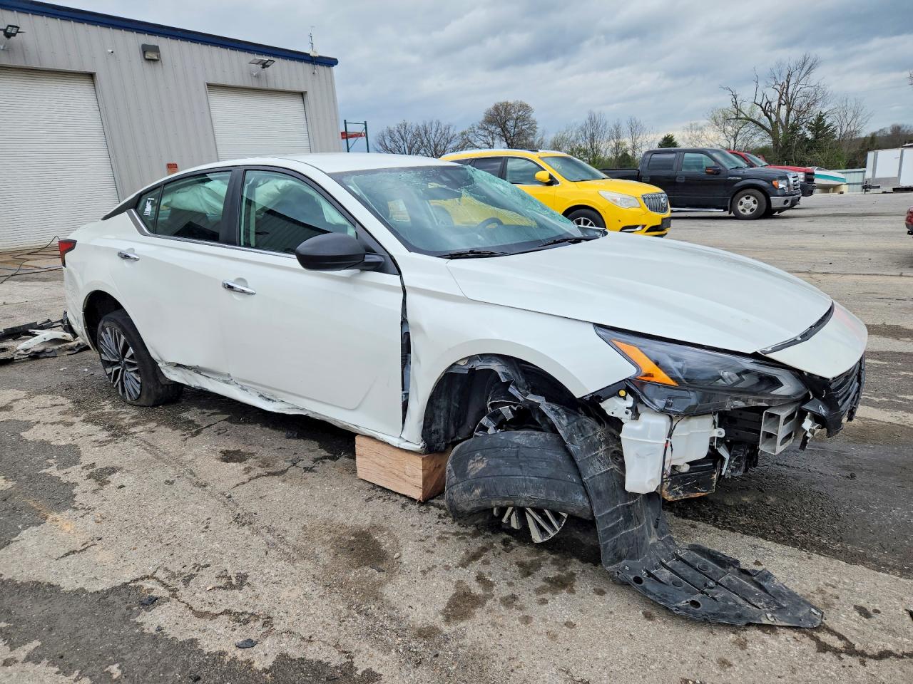 2024 Nissan Altima 2.5 Sv White vin: 1N4BL4DV9RN326916