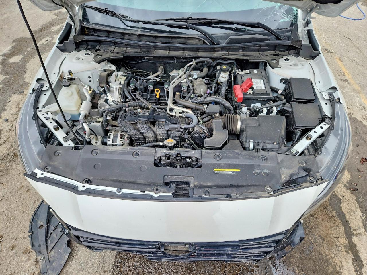 2024 Nissan Altima 2.5 Sv White vin: 1N4BL4DV9RN326916