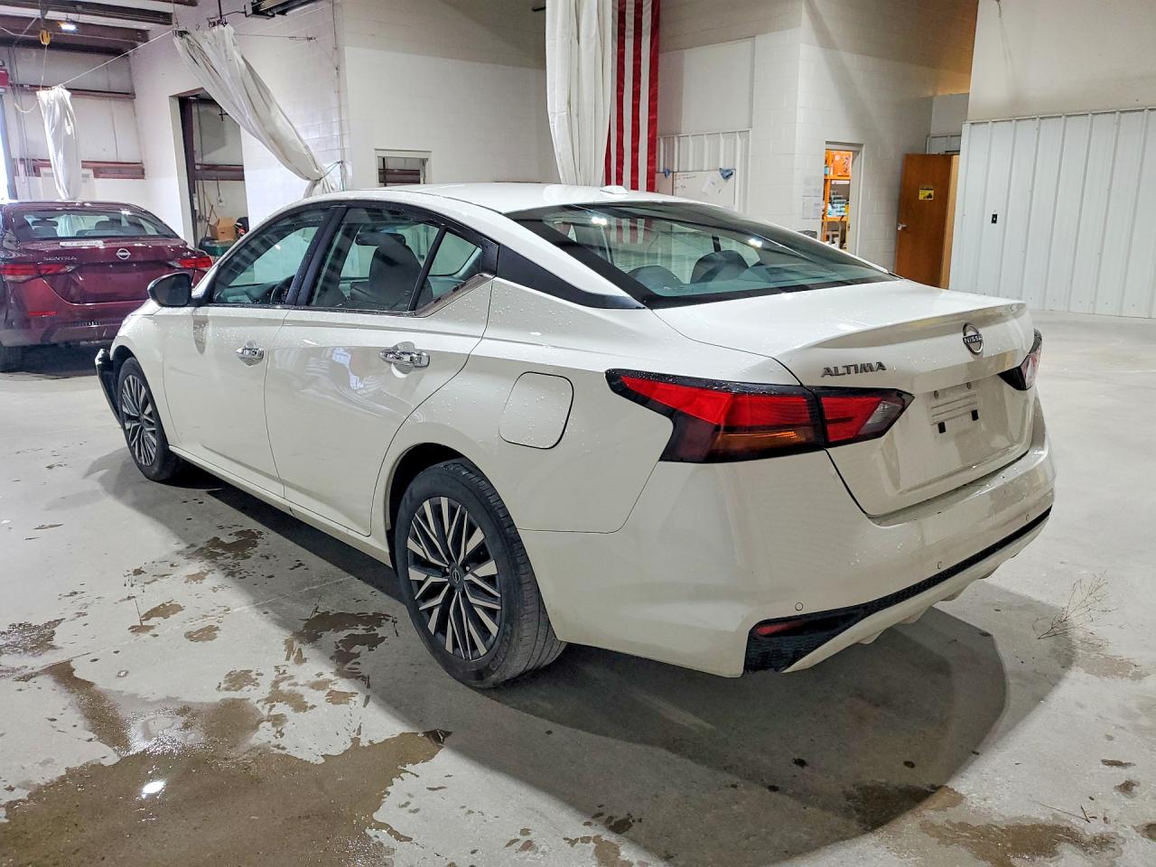 2025 Nissan Altima Sv White vin: 1N4BL4DV9SN304792