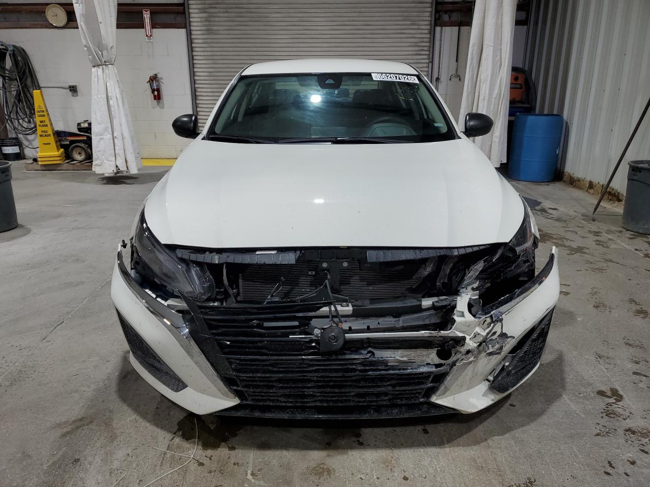 2025 Nissan Altima Sv White vin: 1N4BL4DV9SN304792 Damage: Grille, Broken, Replacement Required