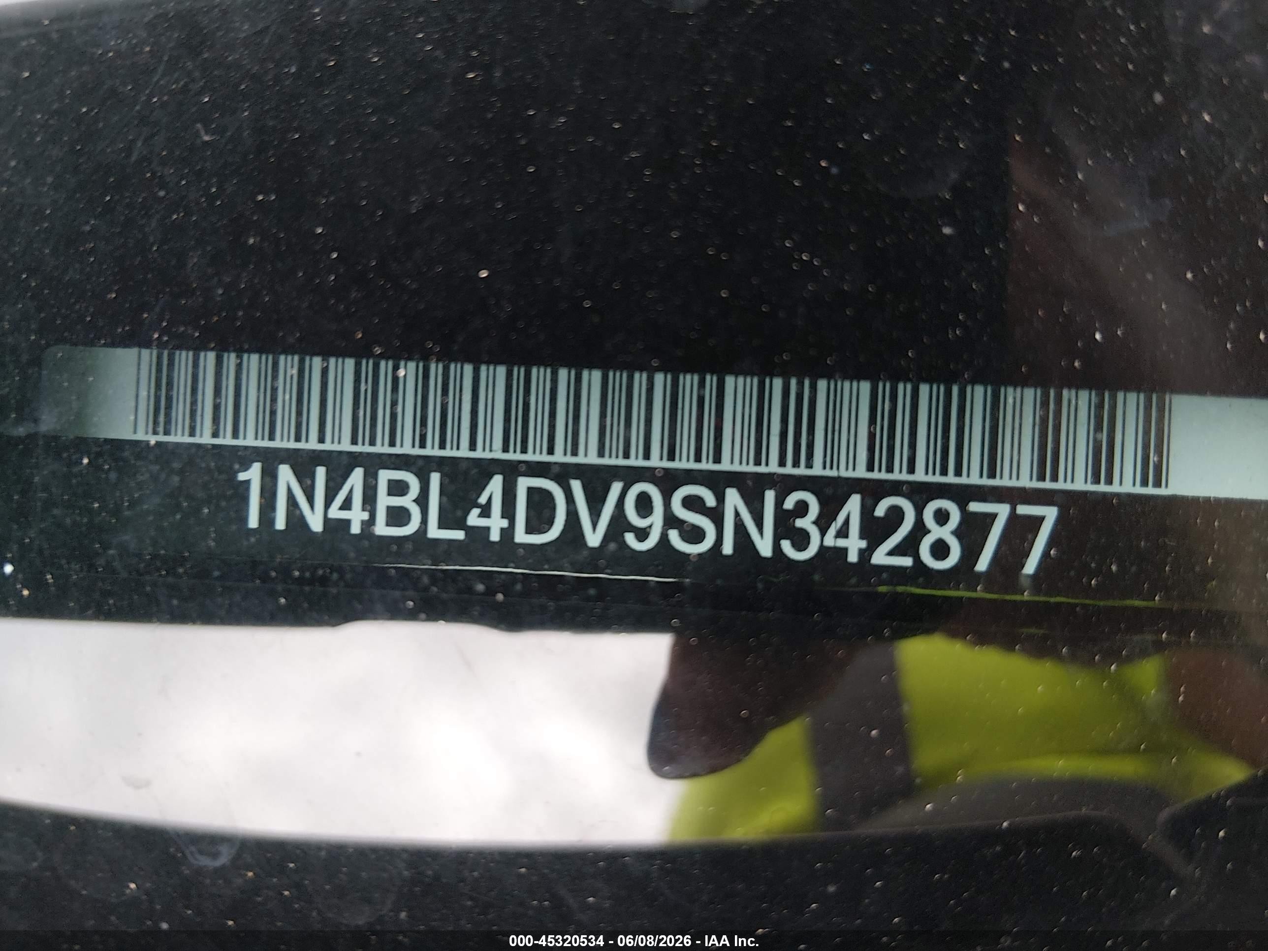 2025 Nissan Altima Sv Fwd Burgundy vin: 1N4BL4DV9SN342877