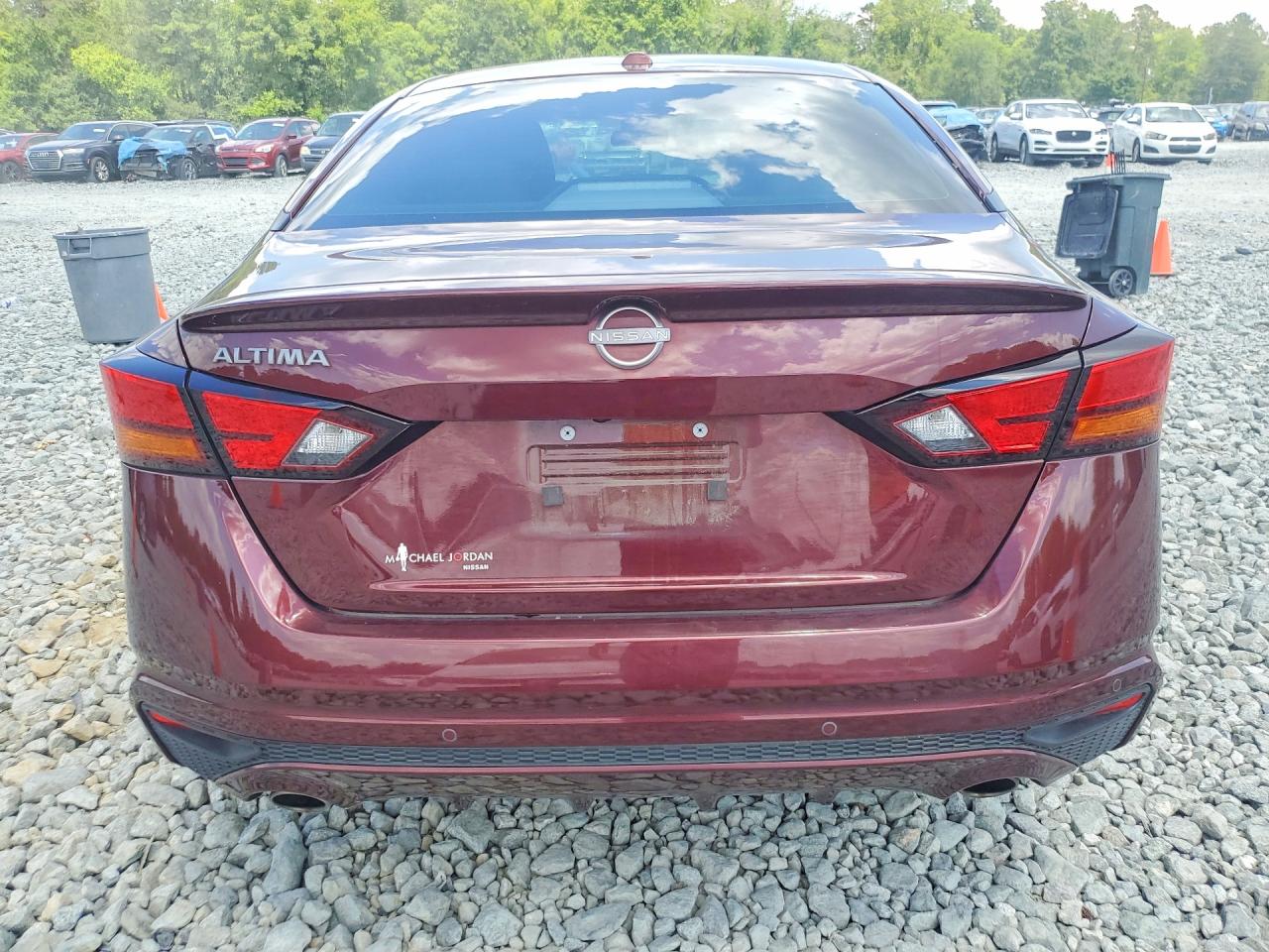 2025 Nissan Altima Sv Maroon vin: 1N4BL4DV9SN346508