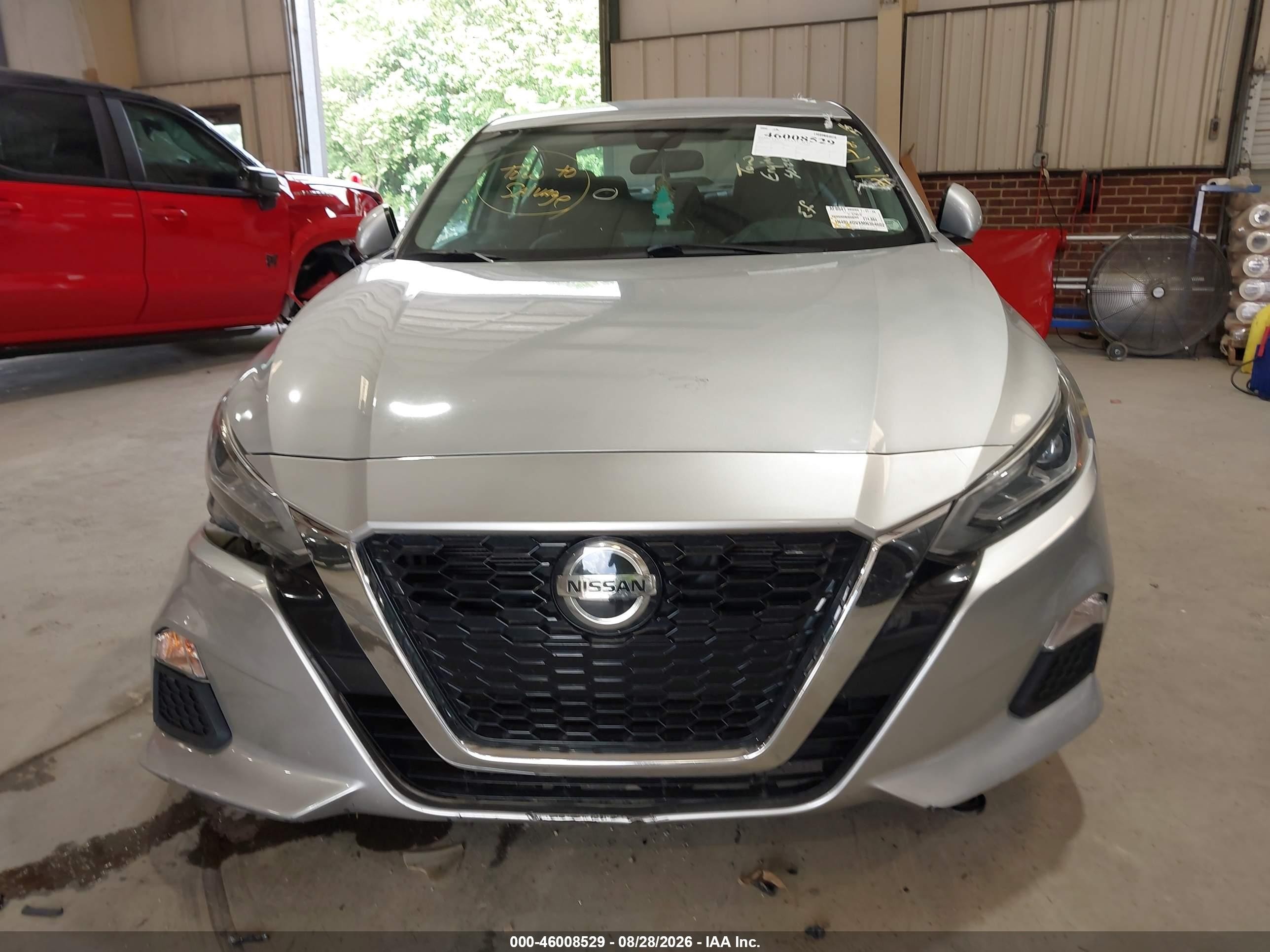 2021 Nissan Altima Sv Fwd Silver vin: 1N4BL4DVXMN364602