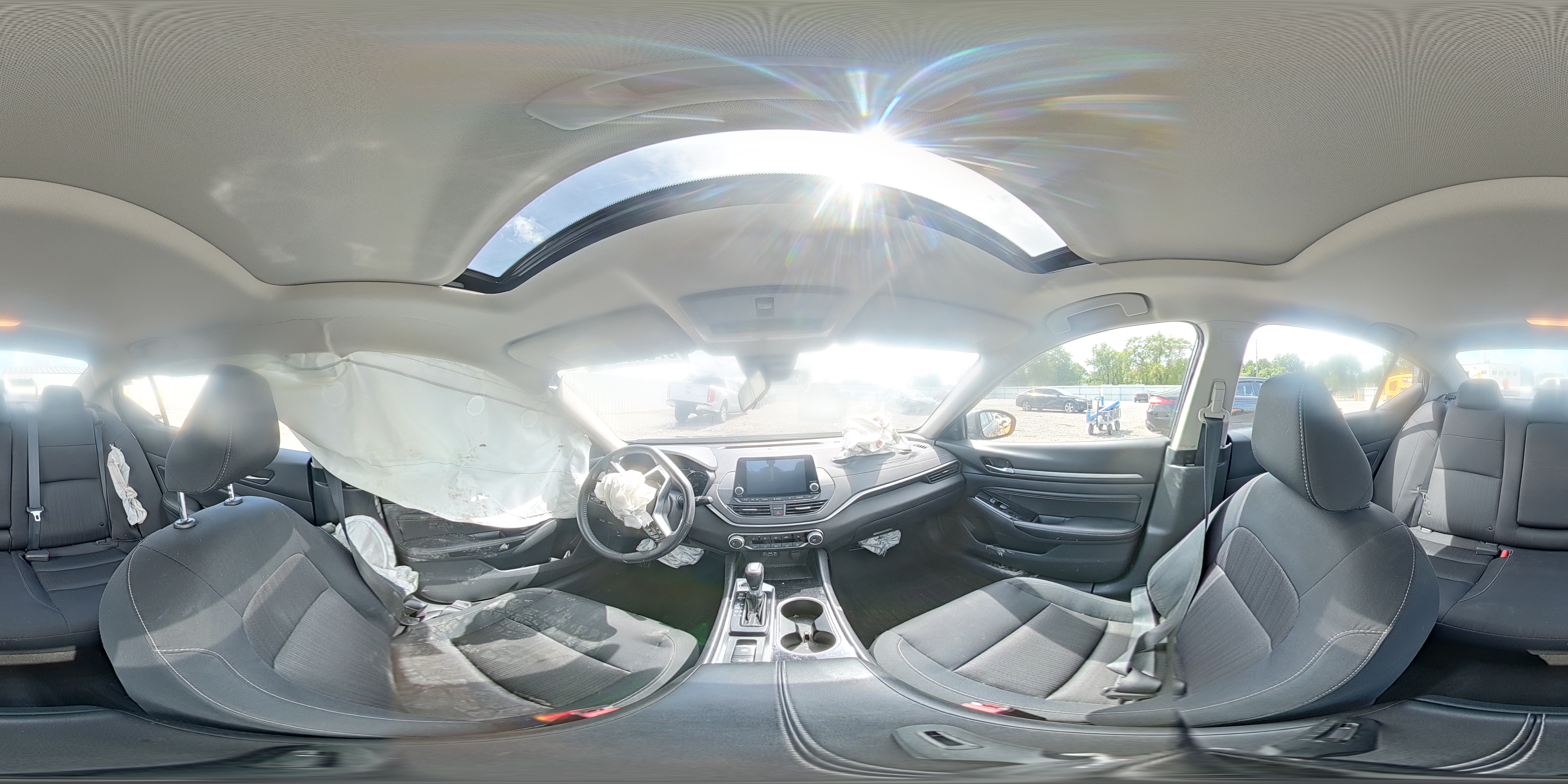 2022 Nissan Altima Sv Gray vin: 1N4BL4DVXNN346182