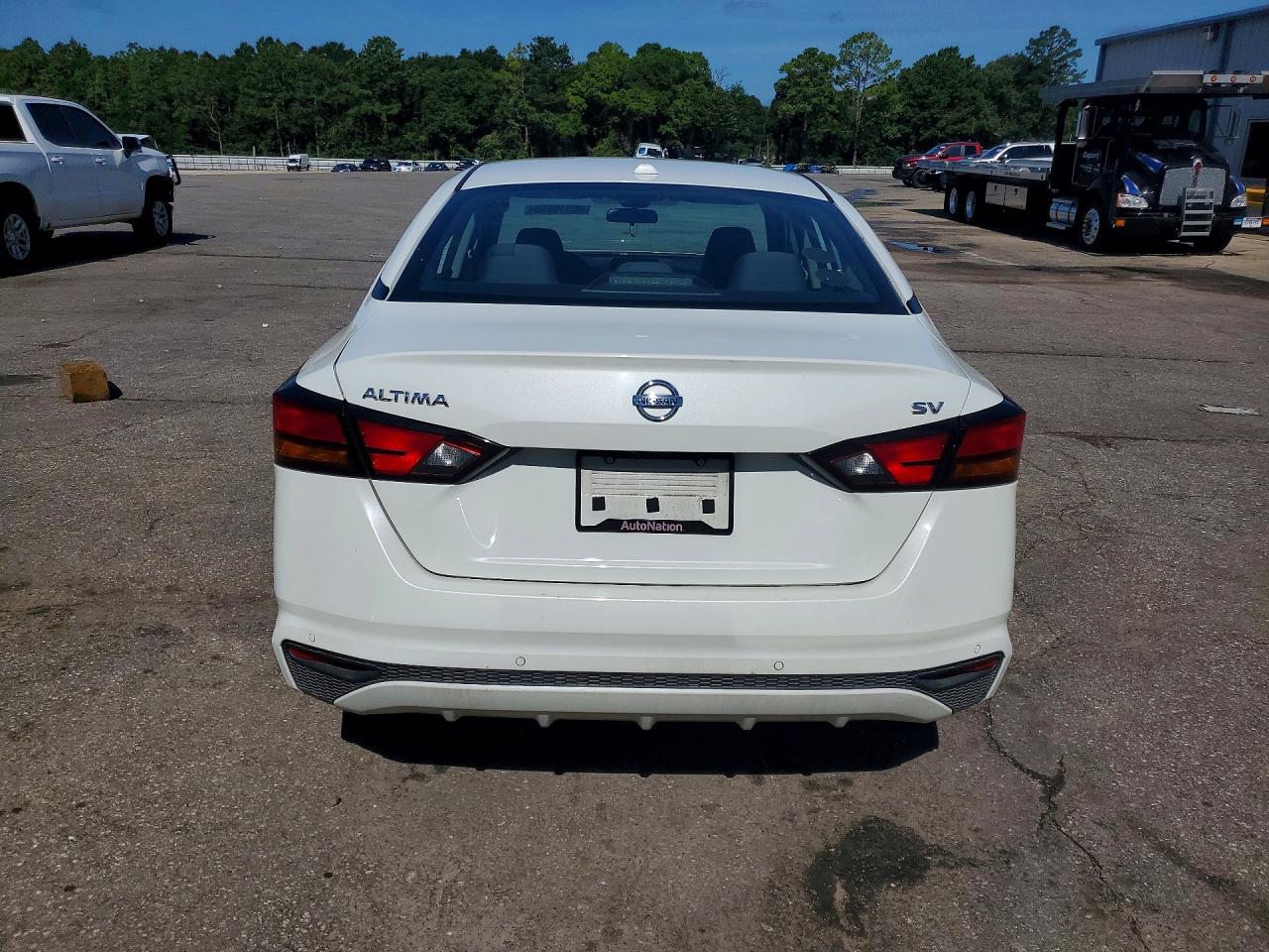 2022 Nissan Altima Sv Белый vin: 1N4BL4DVXNN367579