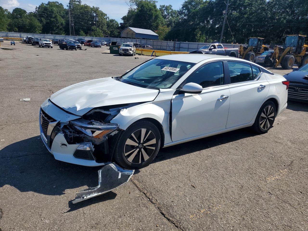 2022 Nissan Altima Sv Белый vin: 1N4BL4DVXNN367579