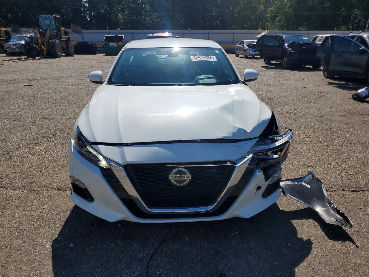2022 Nissan Altima Sv Белый vin: 1N4BL4DVXNN367579