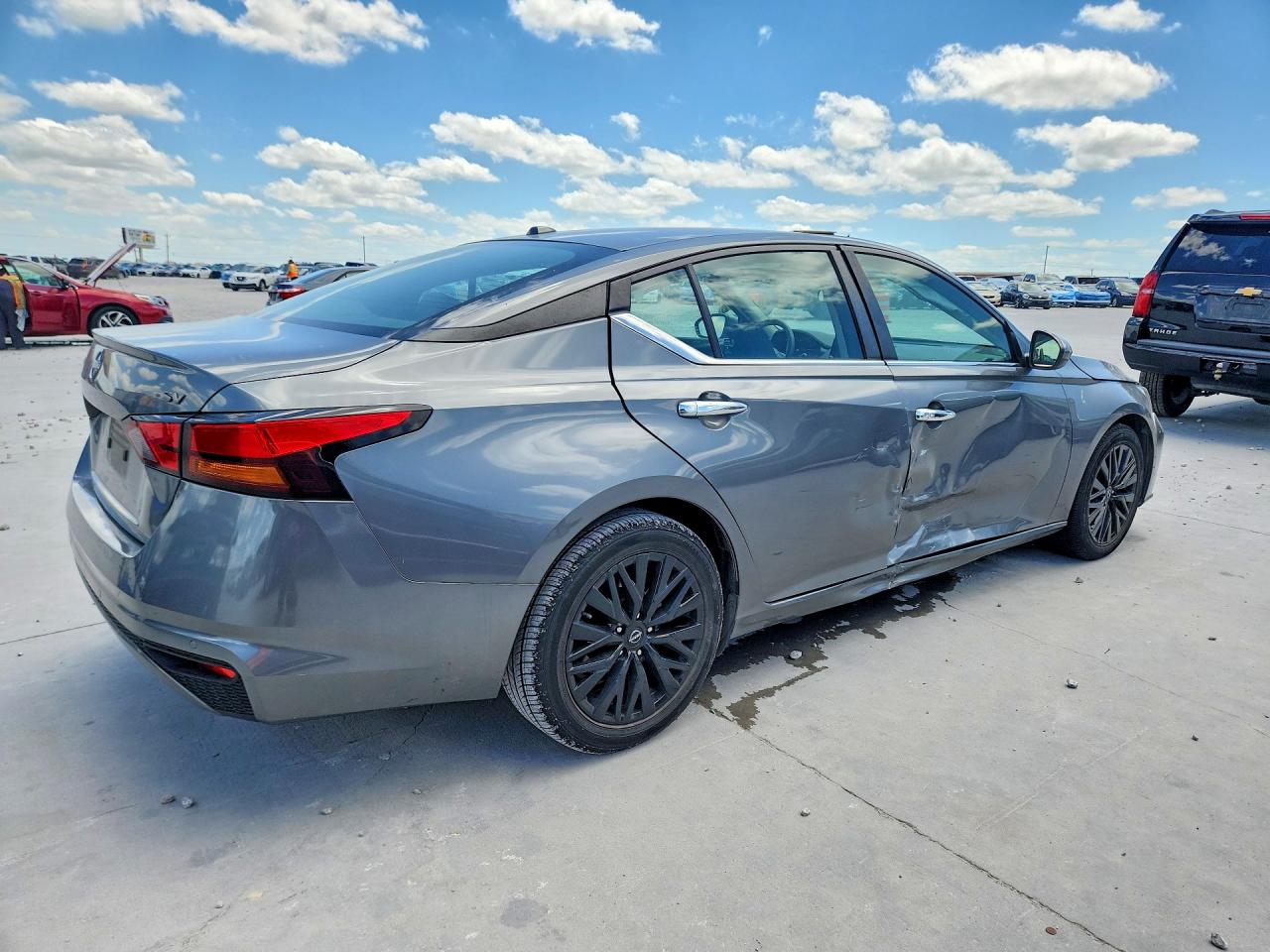 2023 Nissan Altima Sv Gray vin: 1N4BL4DVXPN305523