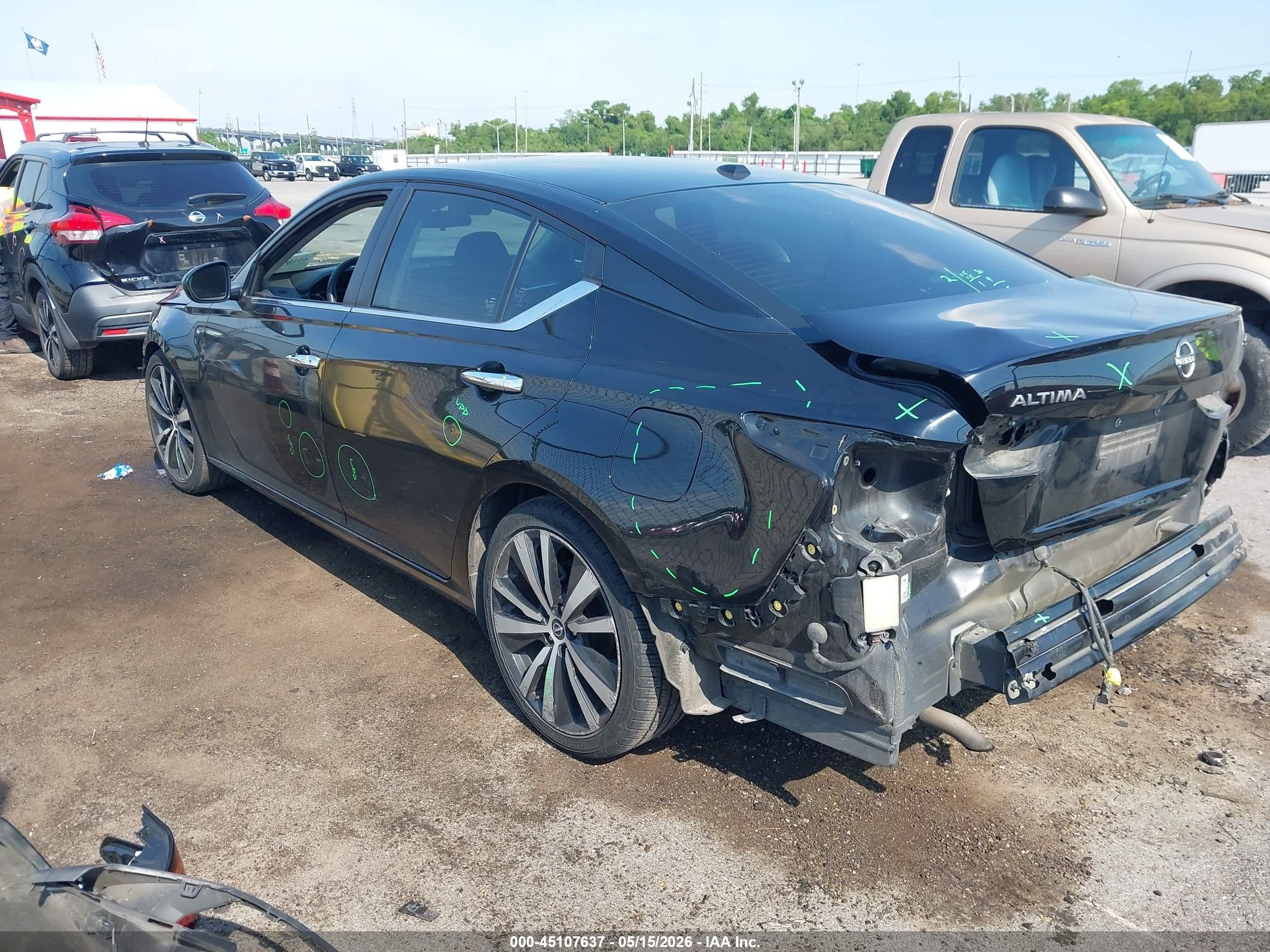 2023 Nissan Altima Sv Fwd Черный vin: 1N4BL4DVXPN371019