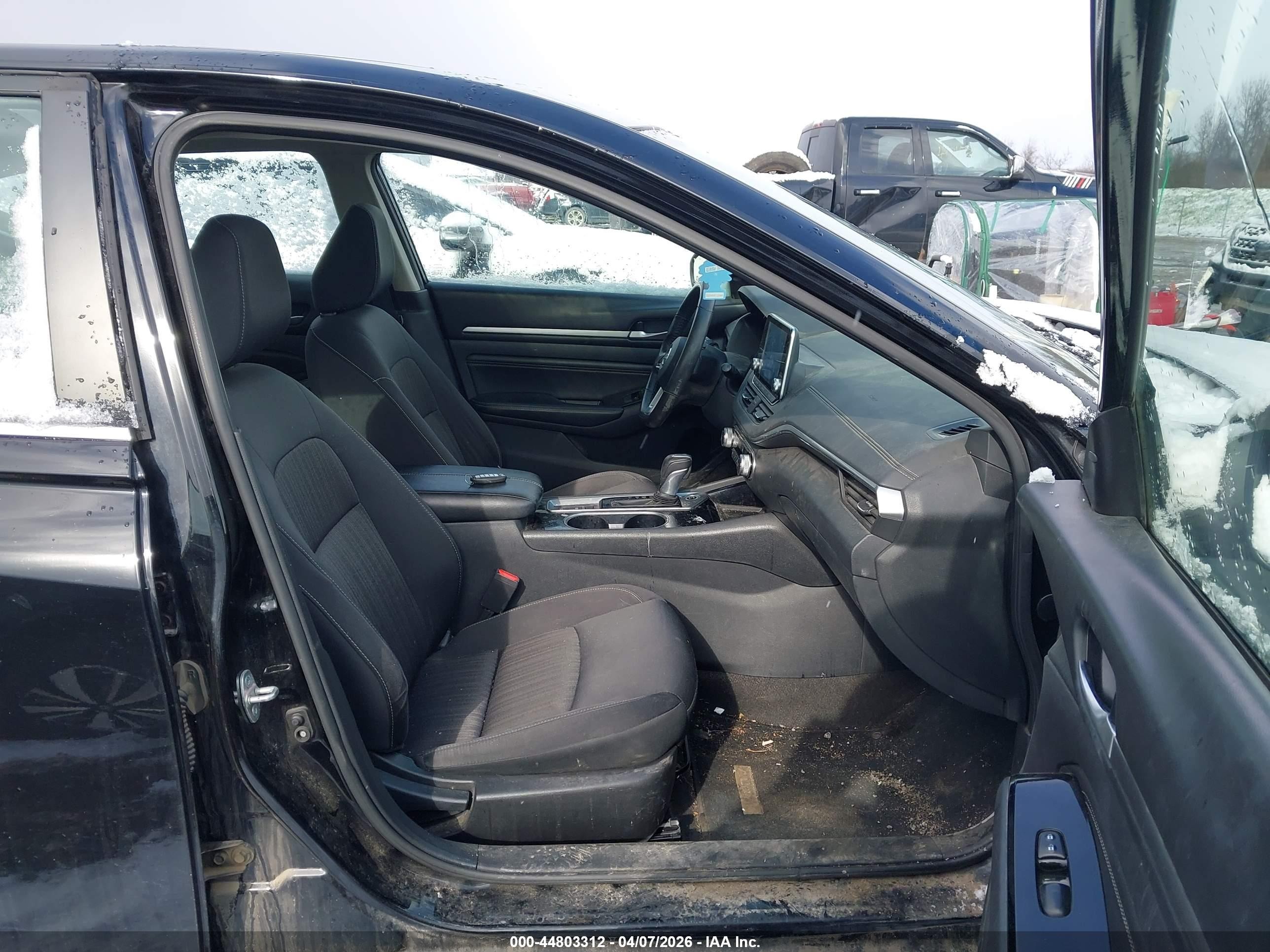 2021 Nissan Altima Sv Intelligent Awd Black vin: 1N4BL4DW0MN417428