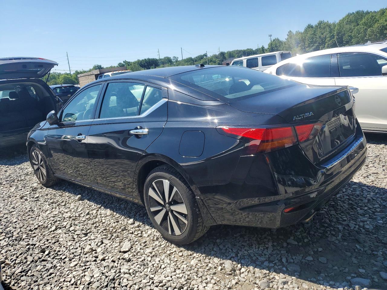 2021 Nissan Altima Sv Черный vin: 1N4BL4DW1MN363217