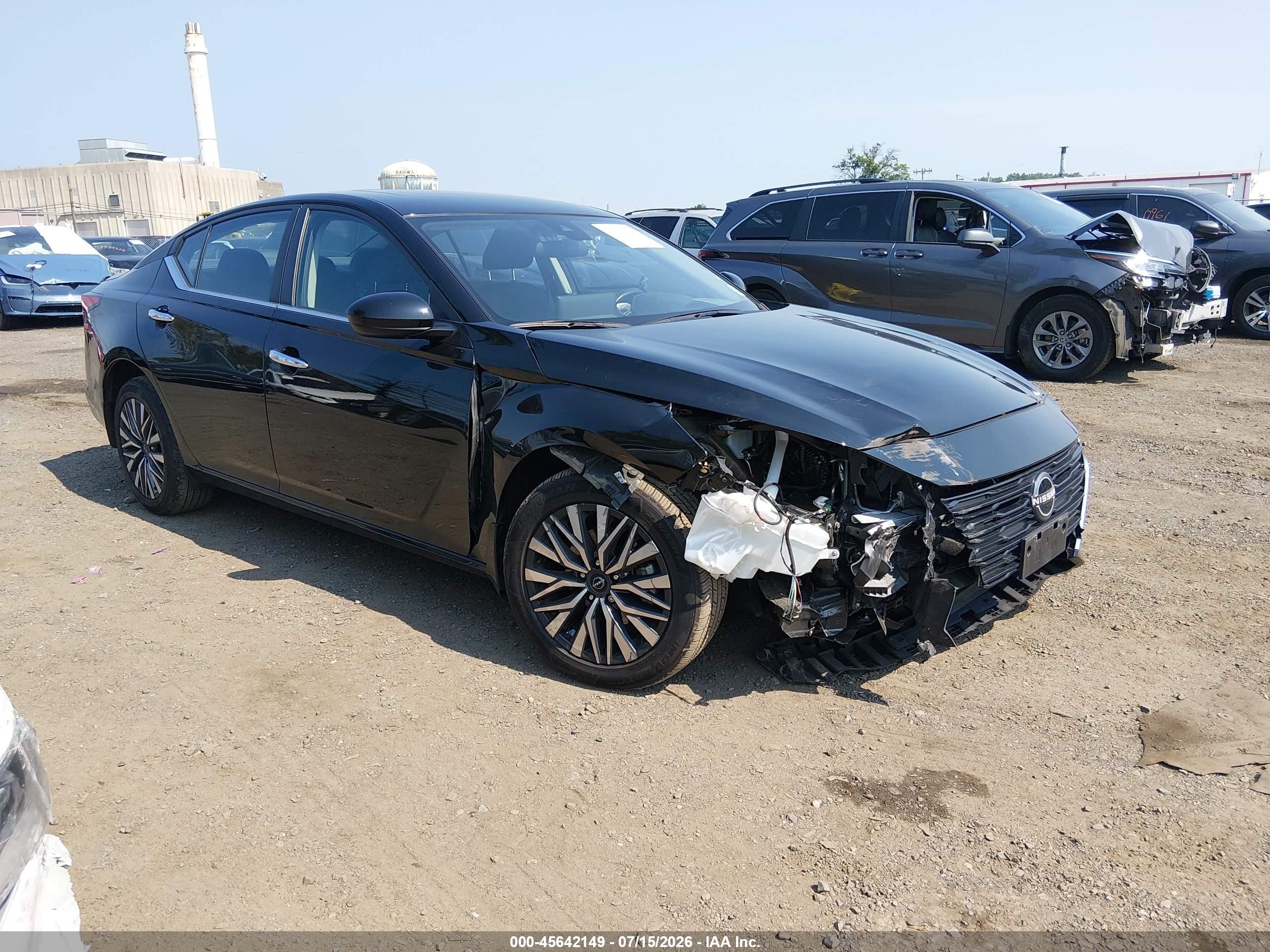 2024 Nissan Altima Sv Intelligent Awd Black vin: 1N4BL4DW2RN325194