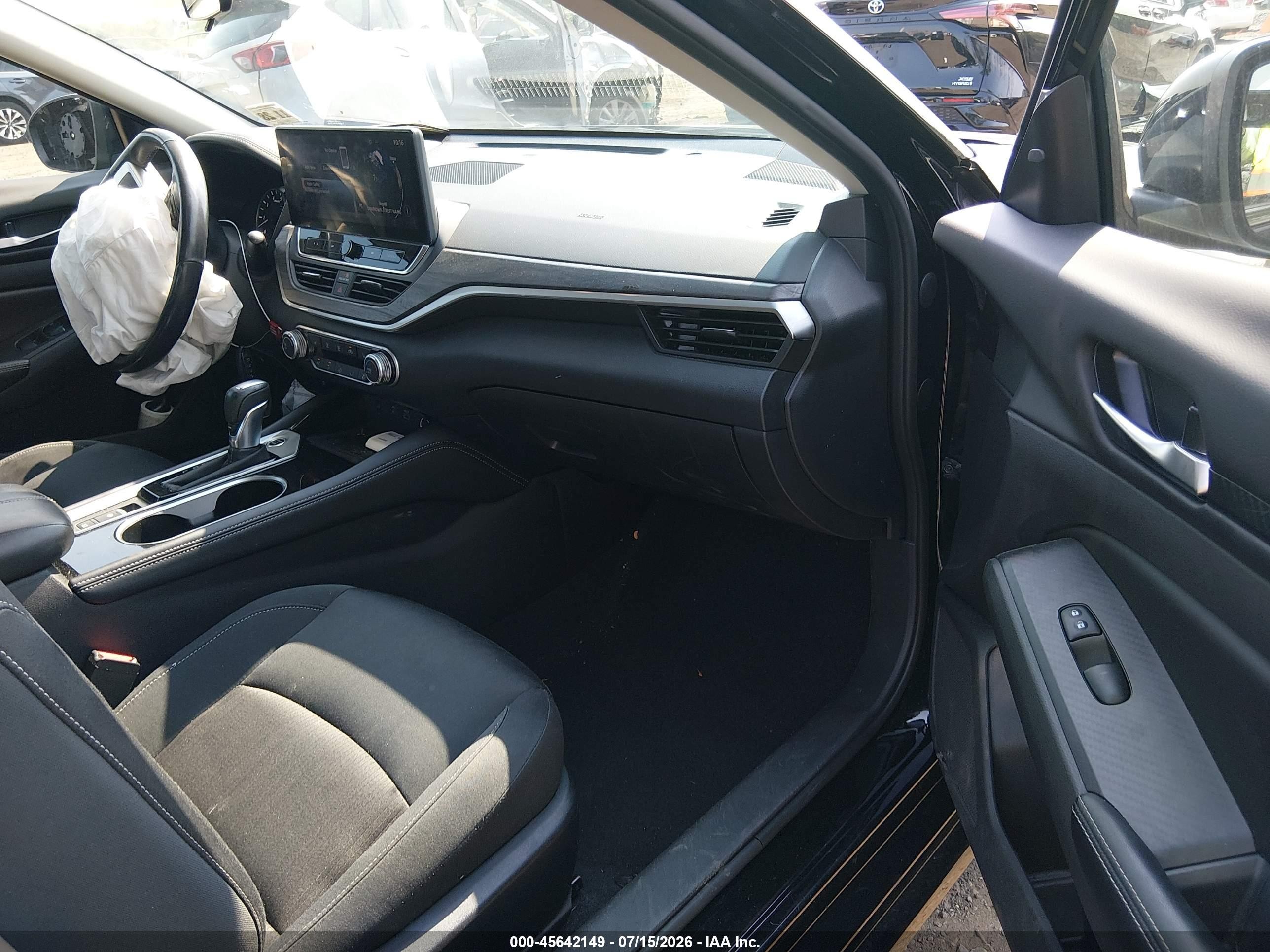 2024 Nissan Altima Sv Intelligent Awd Black vin: 1N4BL4DW2RN325194