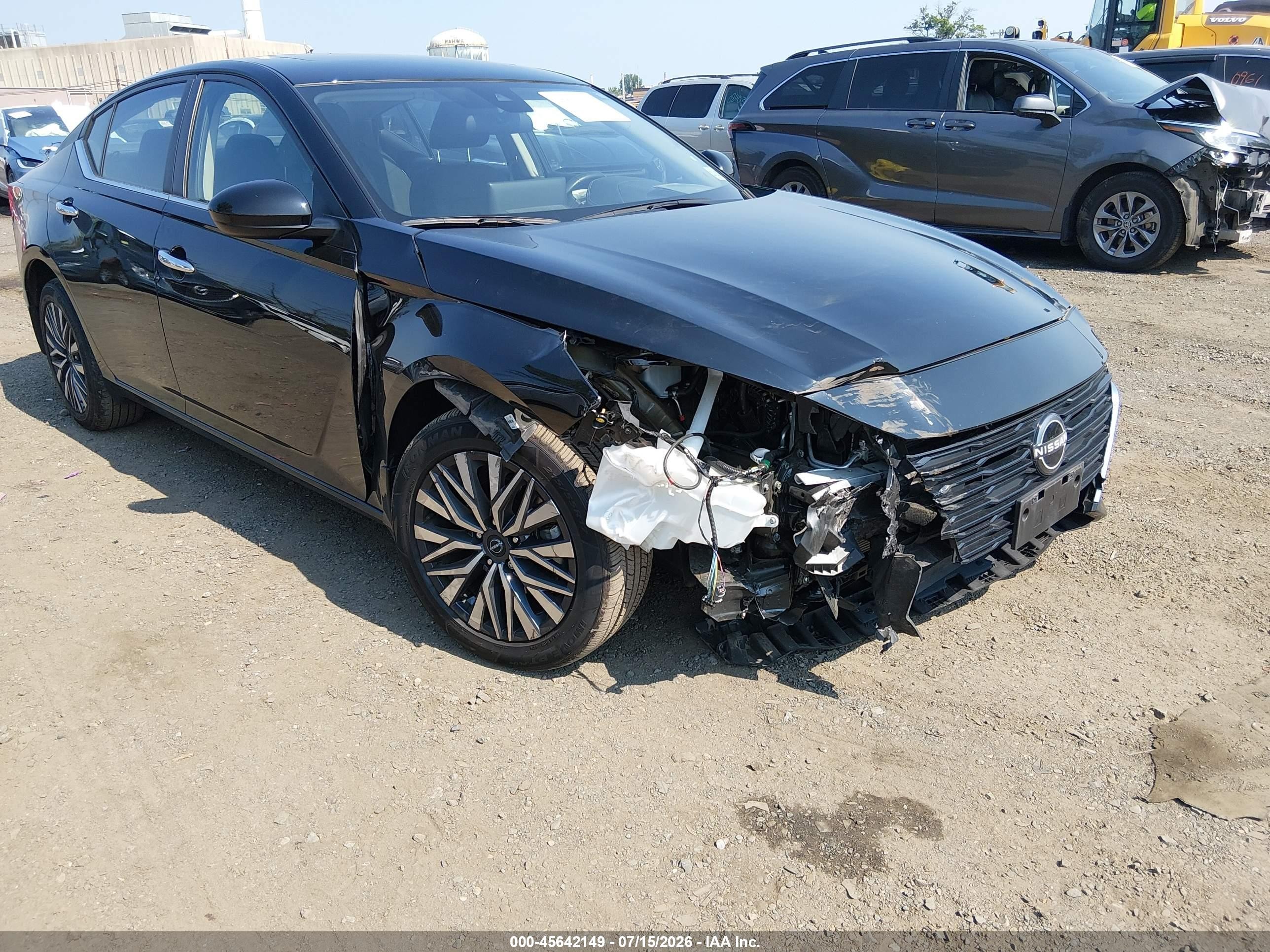 2024 Nissan Altima Sv Intelligent Awd Black vin: 1N4BL4DW2RN325194