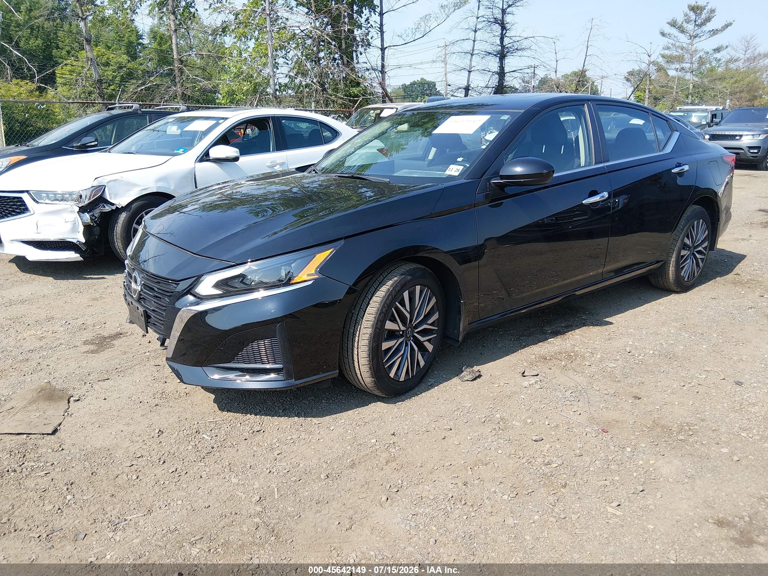 2024 Nissan Altima Sv Intelligent Awd Black vin: 1N4BL4DW2RN325194