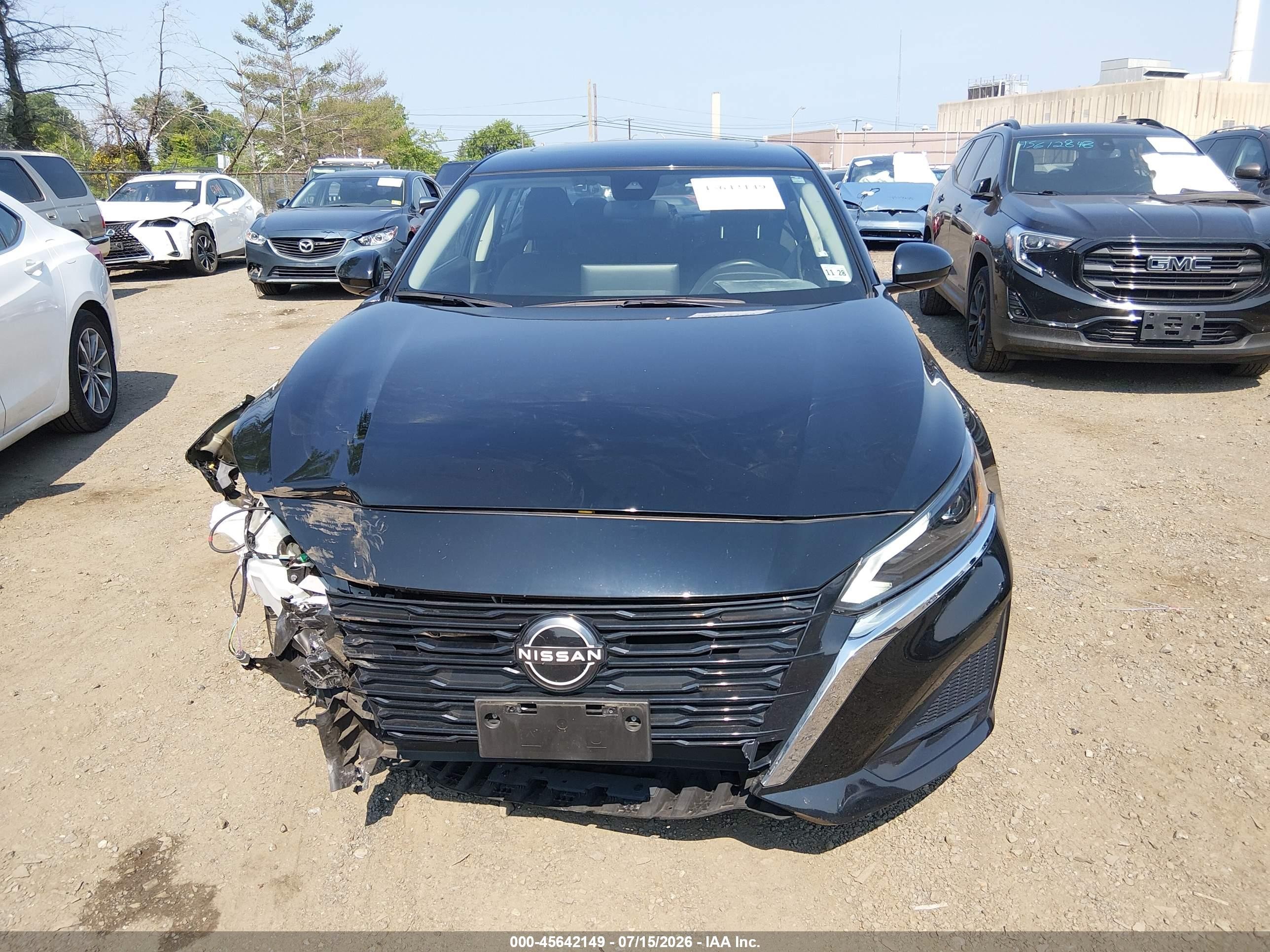 2024 Nissan Altima Sv Intelligent Awd Black vin: 1N4BL4DW2RN325194