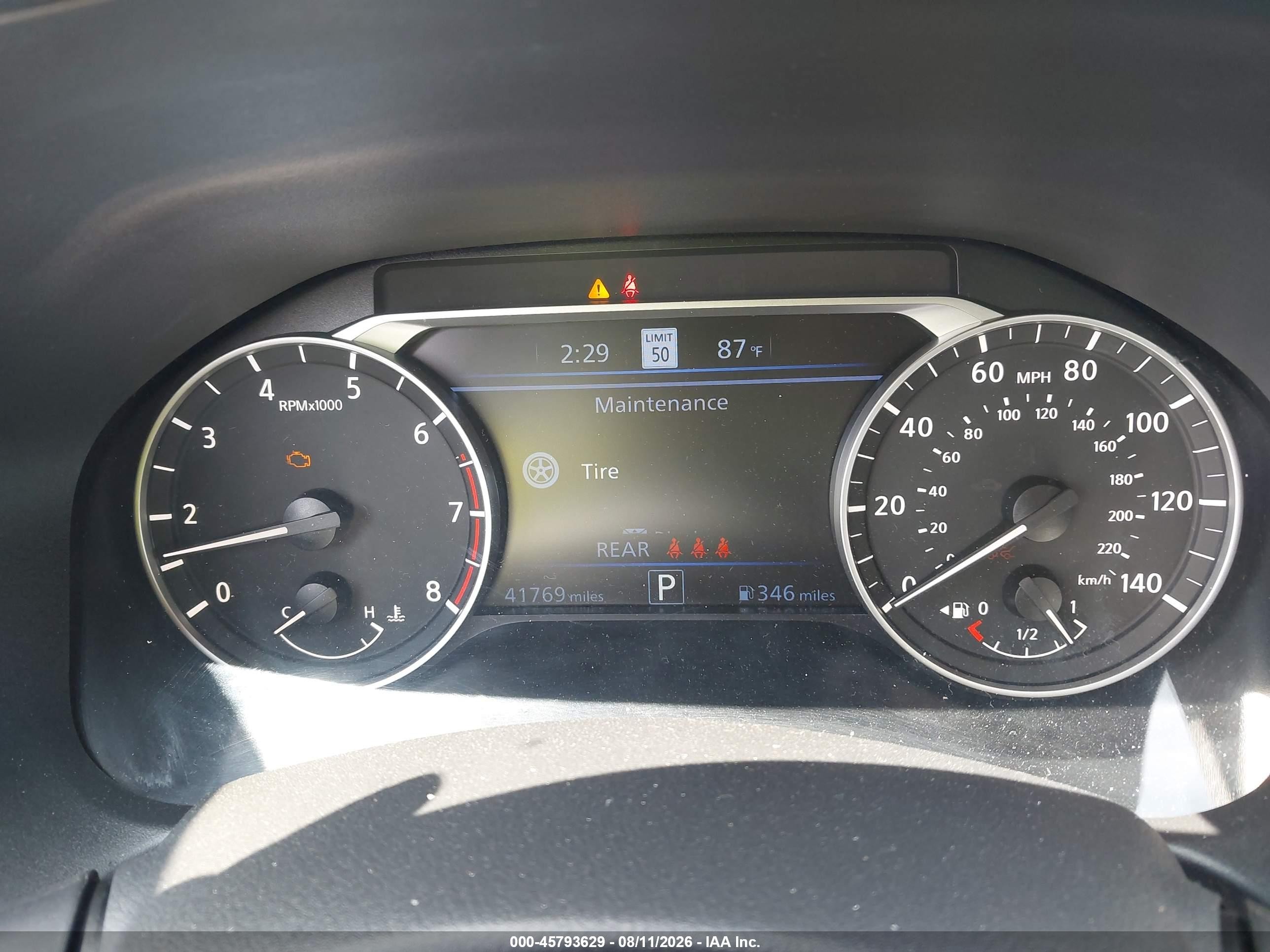 2024 Nissan Altima Sv Intelligent Awd Black vin: 1N4BL4DW2RN424291