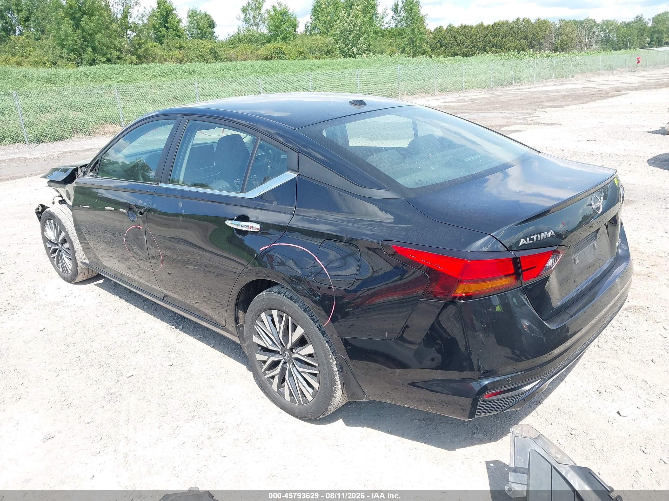 2024 Nissan Altima Sv Intelligent Awd Black vin: 1N4BL4DW2RN424291