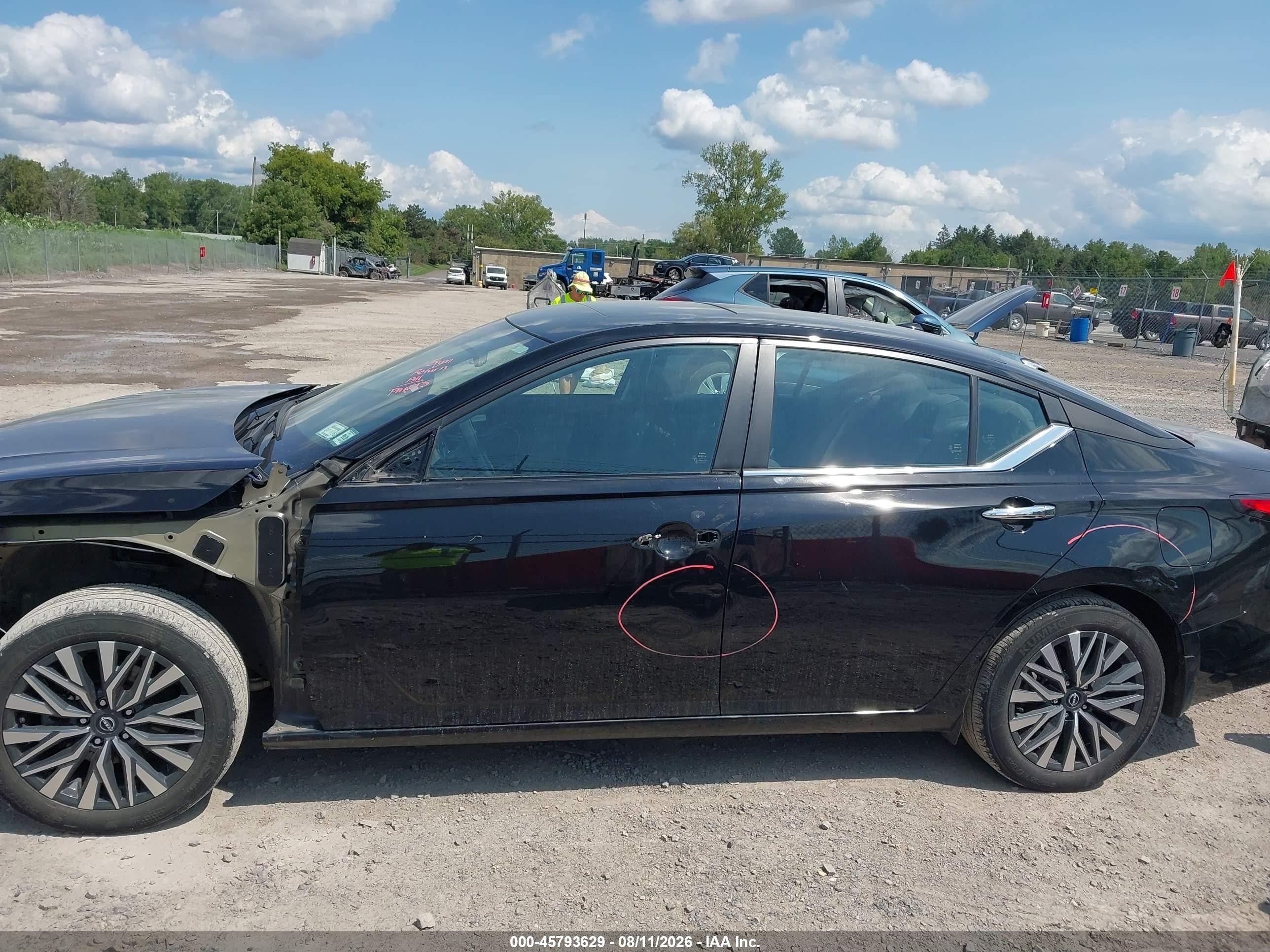 2024 Nissan Altima Sv Intelligent Awd Black vin: 1N4BL4DW2RN424291