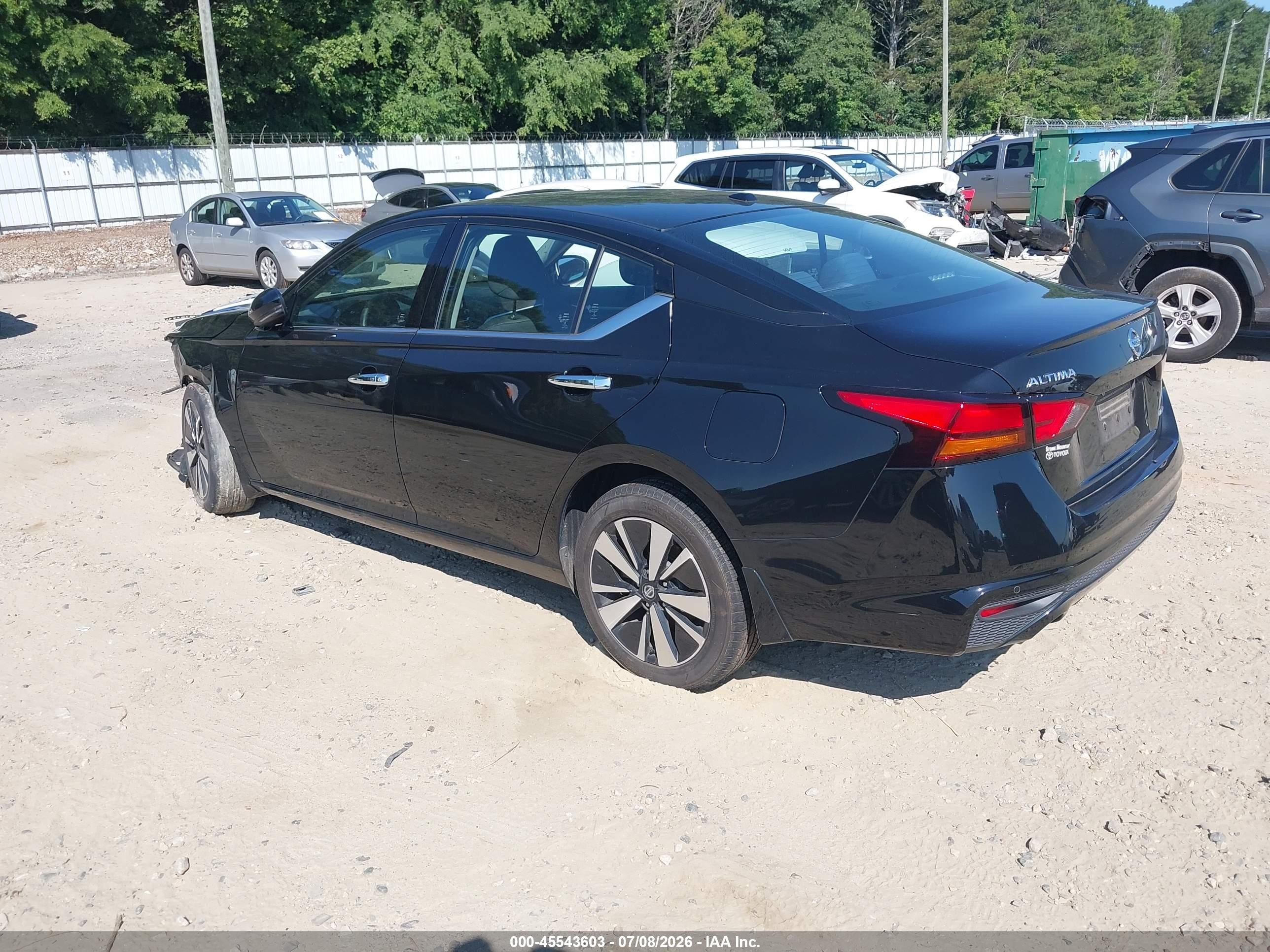 2019 Nissan Altima 2.5 Sv Black vin: 1N4BL4DW3KC227759