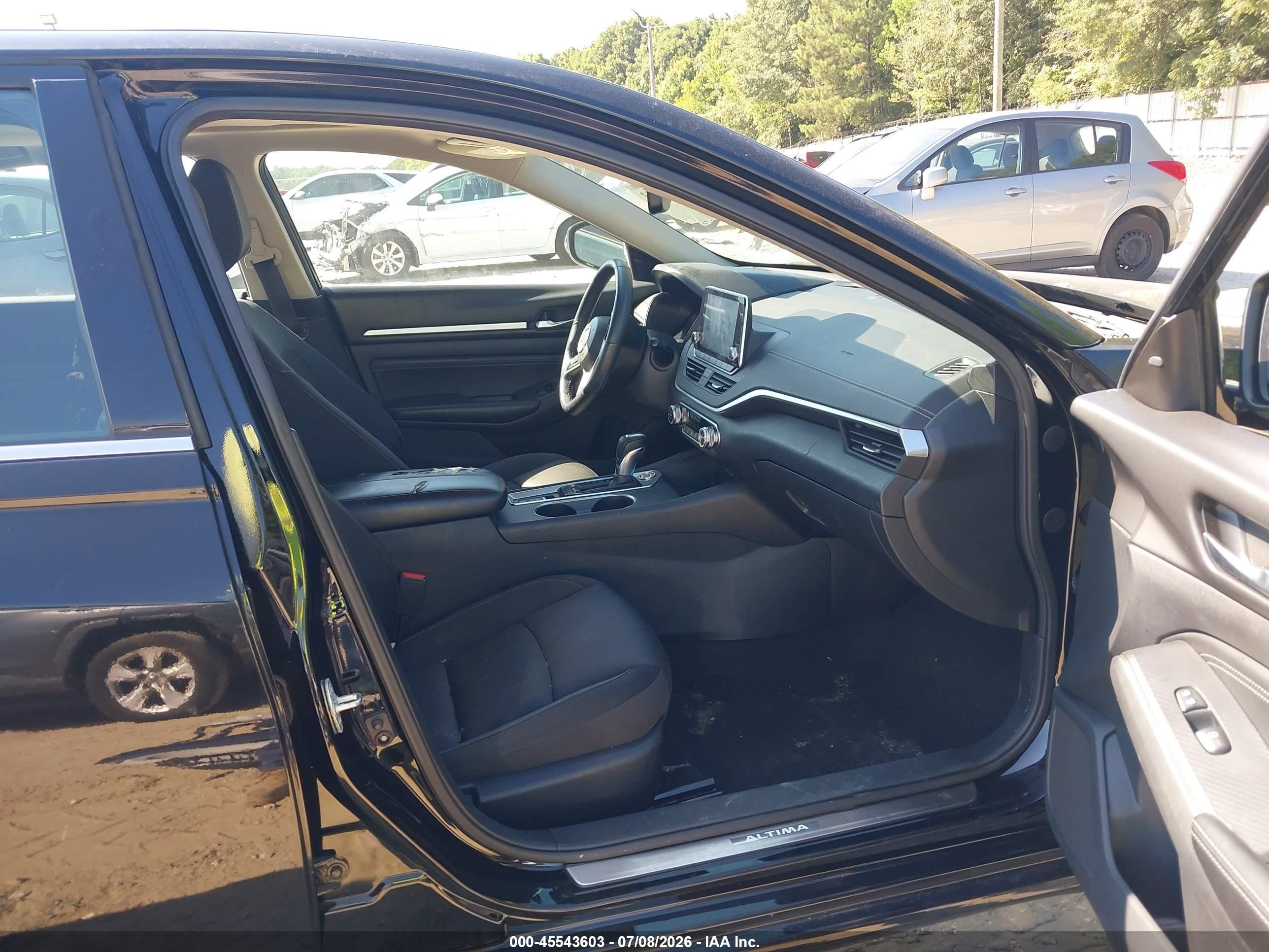 2019 Nissan Altima 2.5 Sv Black vin: 1N4BL4DW3KC227759