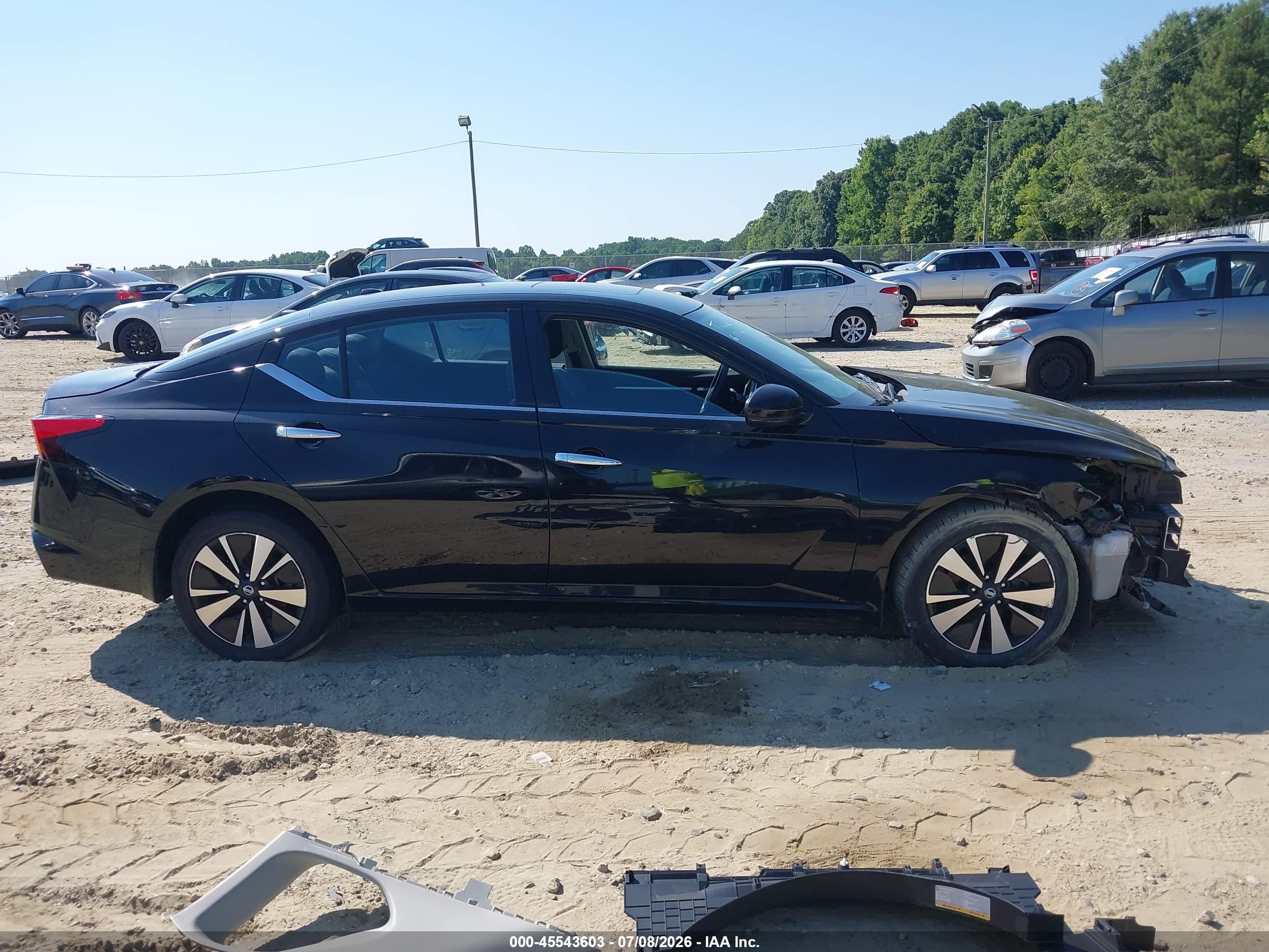 2019 Nissan Altima 2.5 Sv Black vin: 1N4BL4DW3KC227759