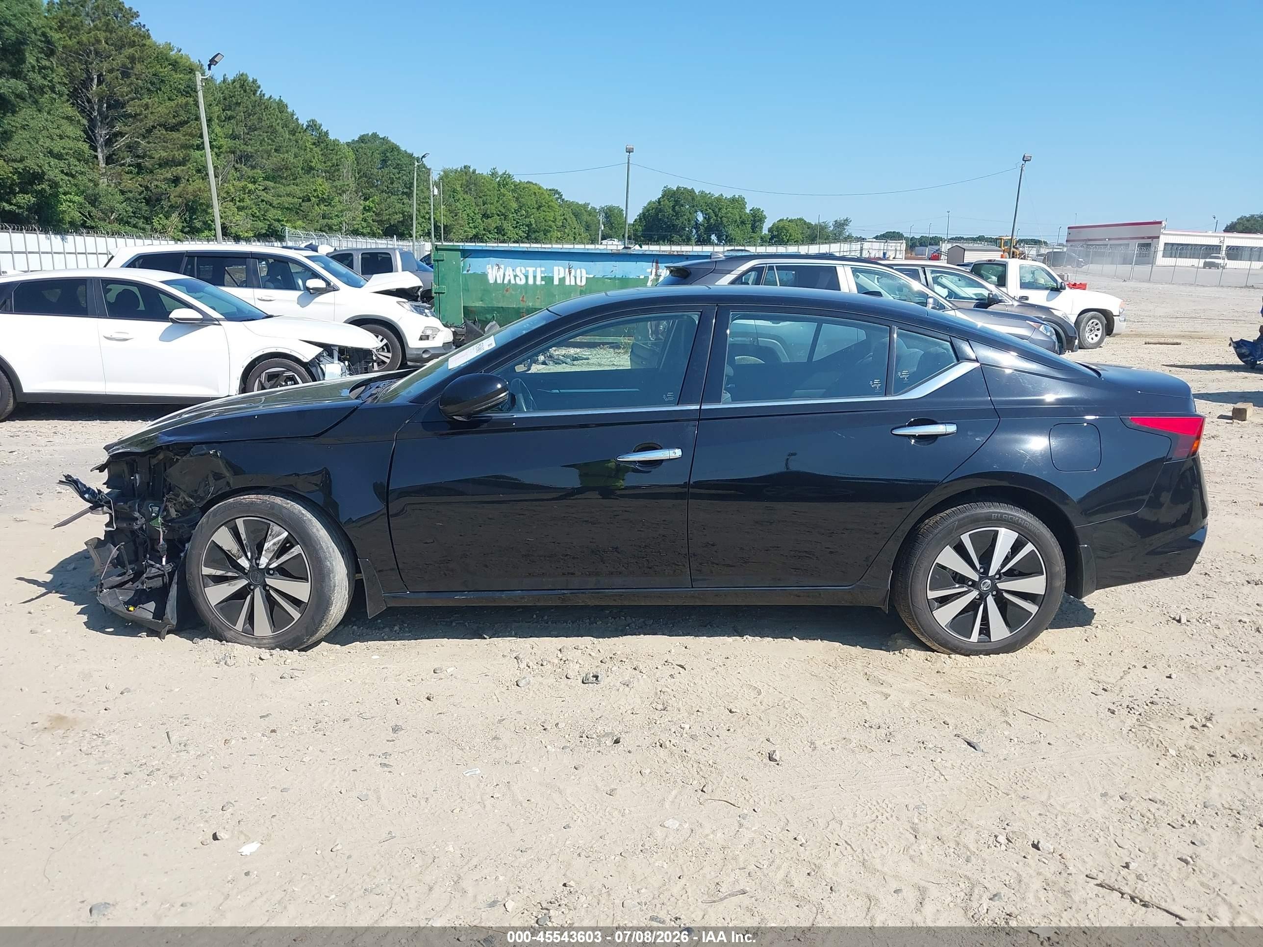 2019 Nissan Altima 2.5 Sv Black vin: 1N4BL4DW3KC227759