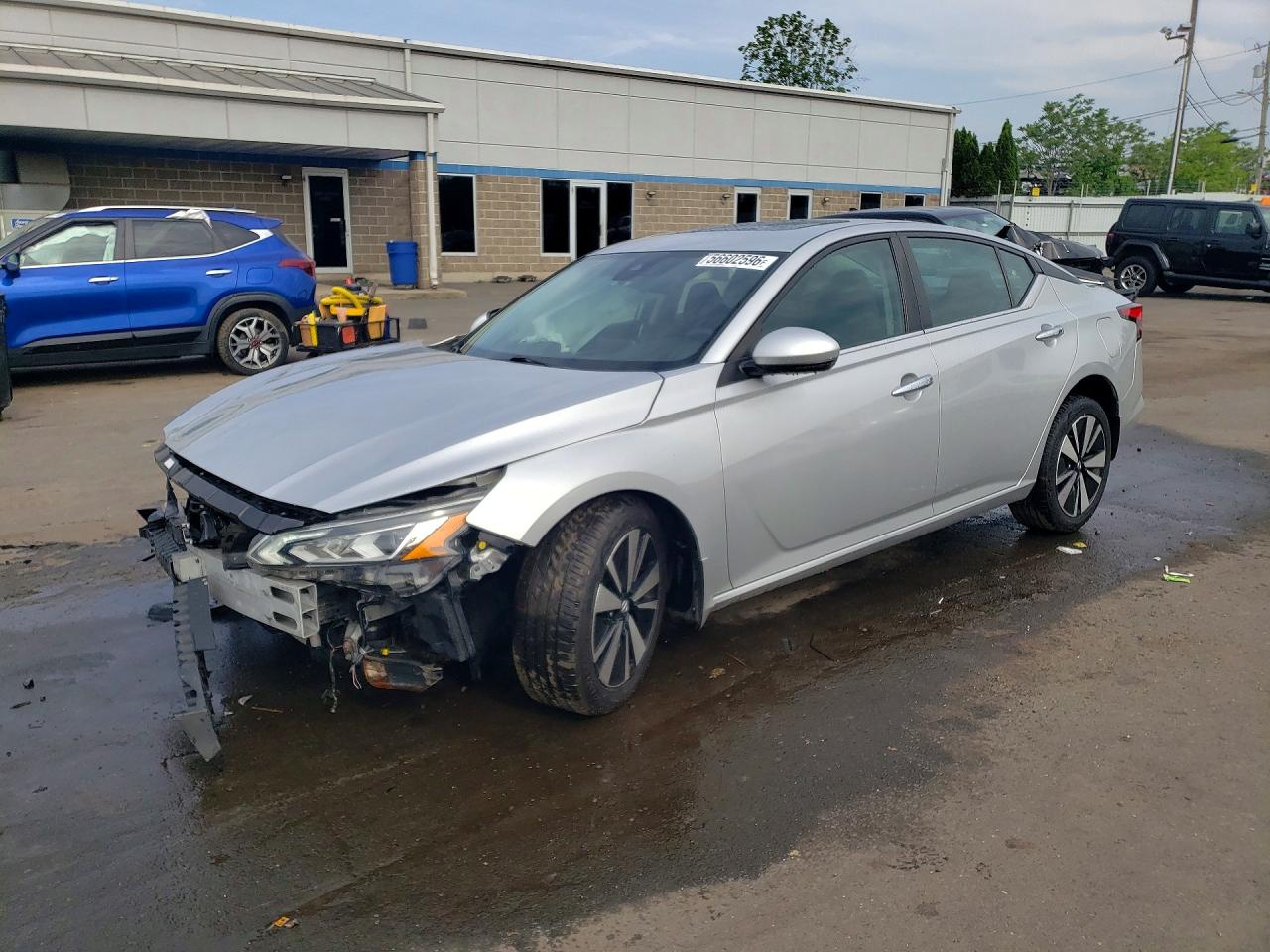2022 Nissan Altima Sv Silver vin: 1N4BL4DW4NN345683