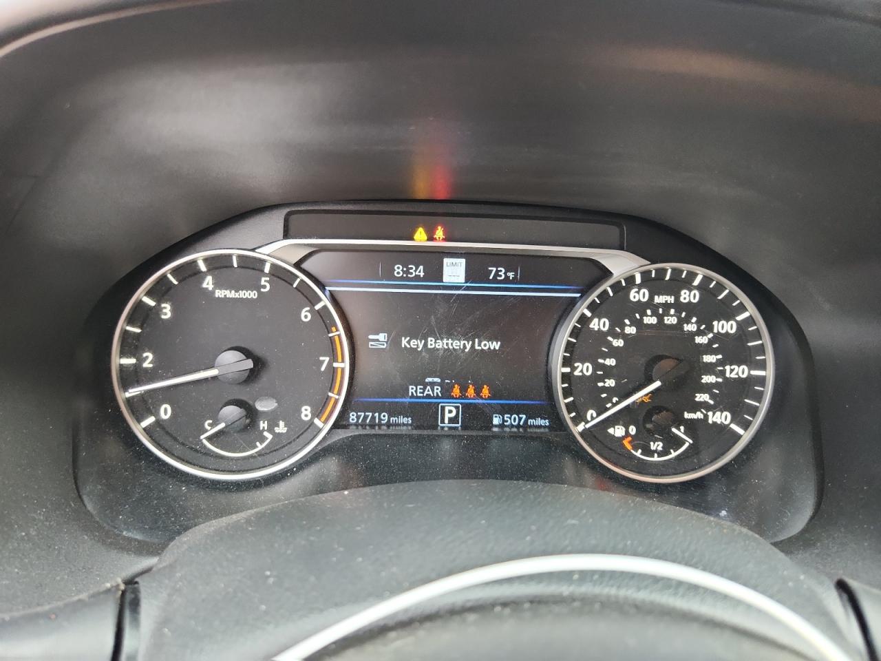 2023 Nissan Altima Sv Black vin: 1N4BL4DW5PN349888 Damage: Warning - Collision Avoidance, On, Unacceptable