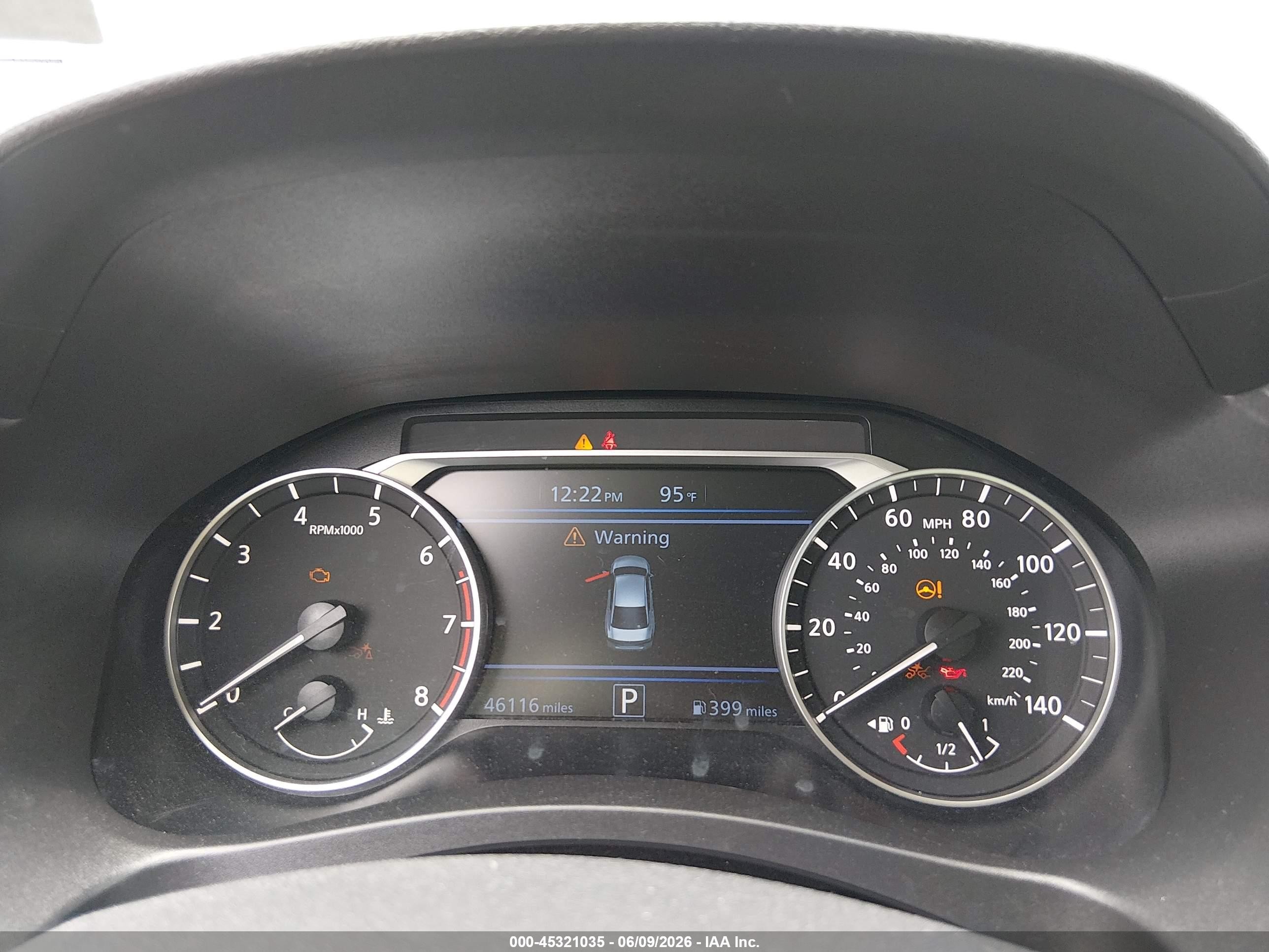 2024 Nissan Altima Sv Intelligent Awd Black vin: 1N4BL4DW5RN419165