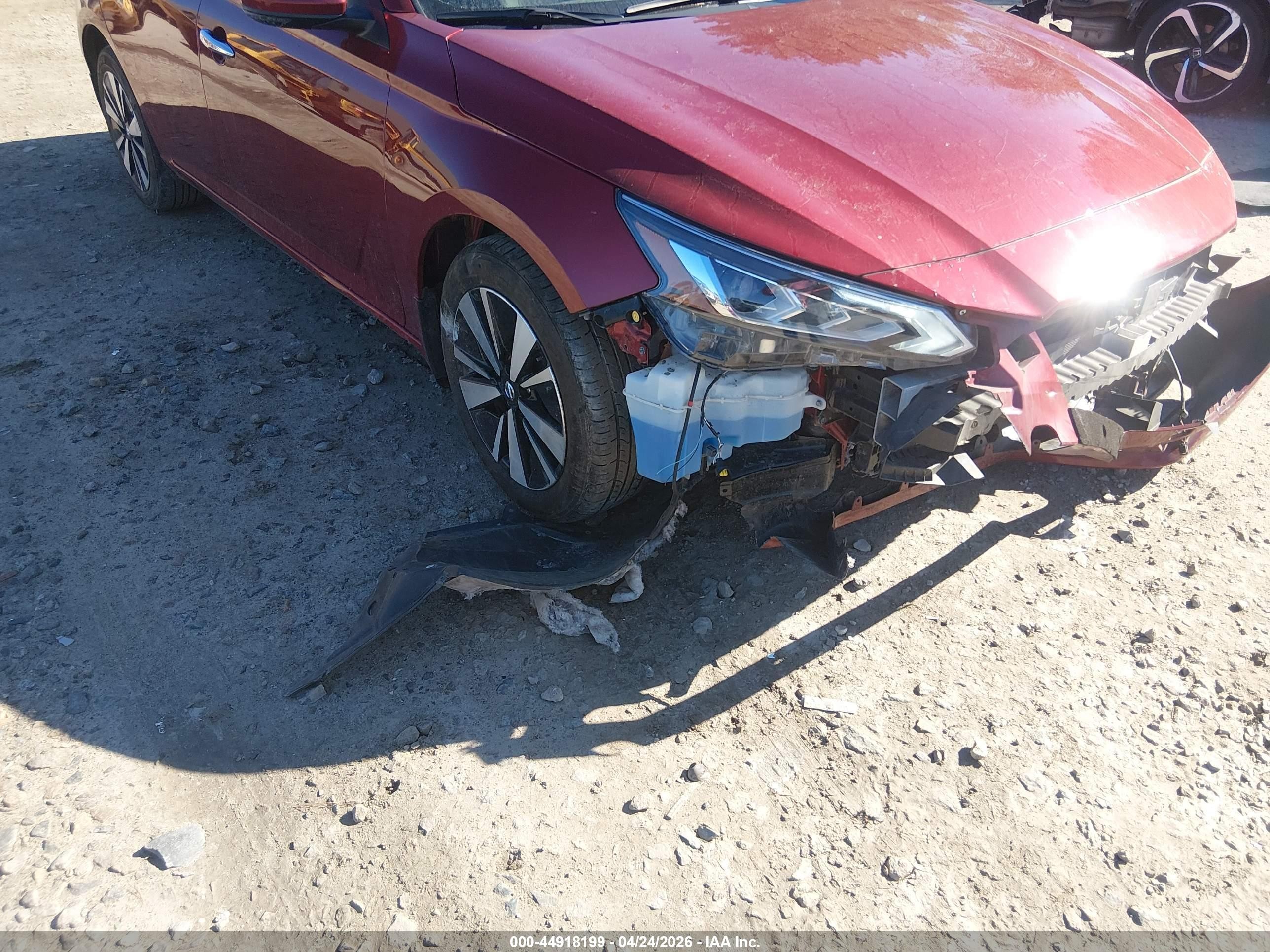 2021 Nissan Altima Sv Intelligent Awd Красный vin: 1N4BL4DW6MN336904