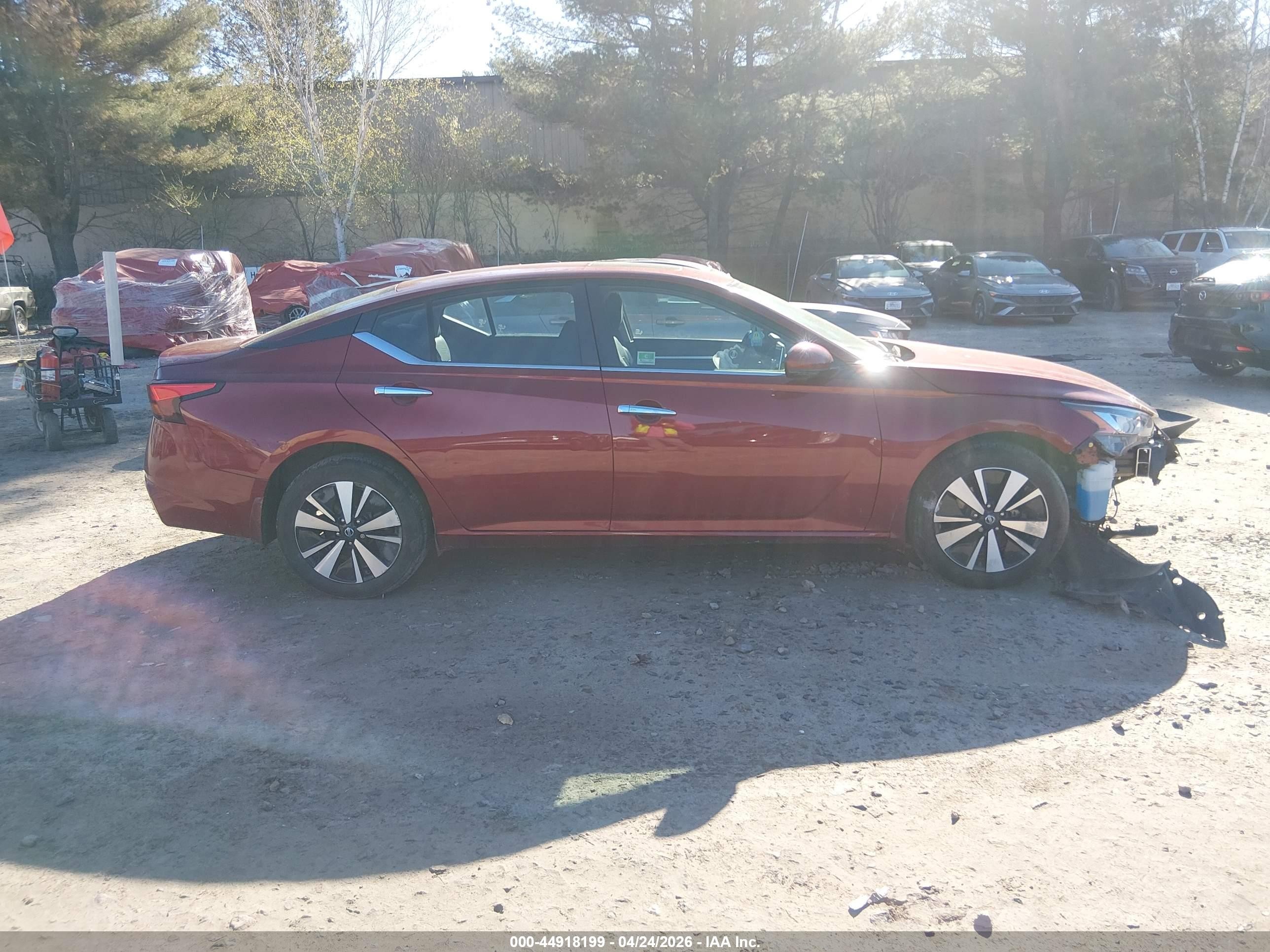 2021 Nissan Altima Sv Intelligent Awd Красный vin: 1N4BL4DW6MN336904