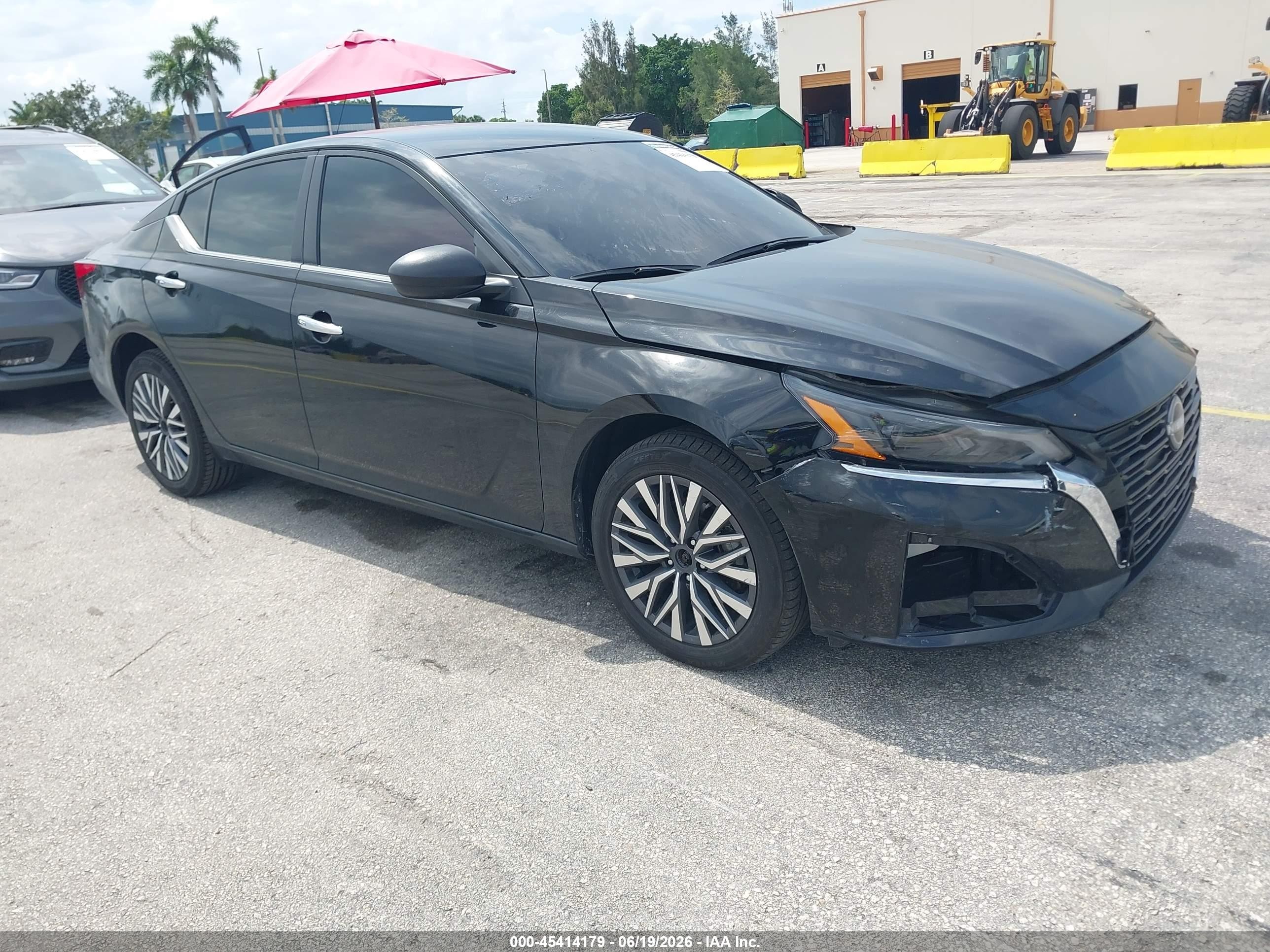 2025 Nissan Altima Sv Awd Черный vin: 1N4BL4DW6SN352288