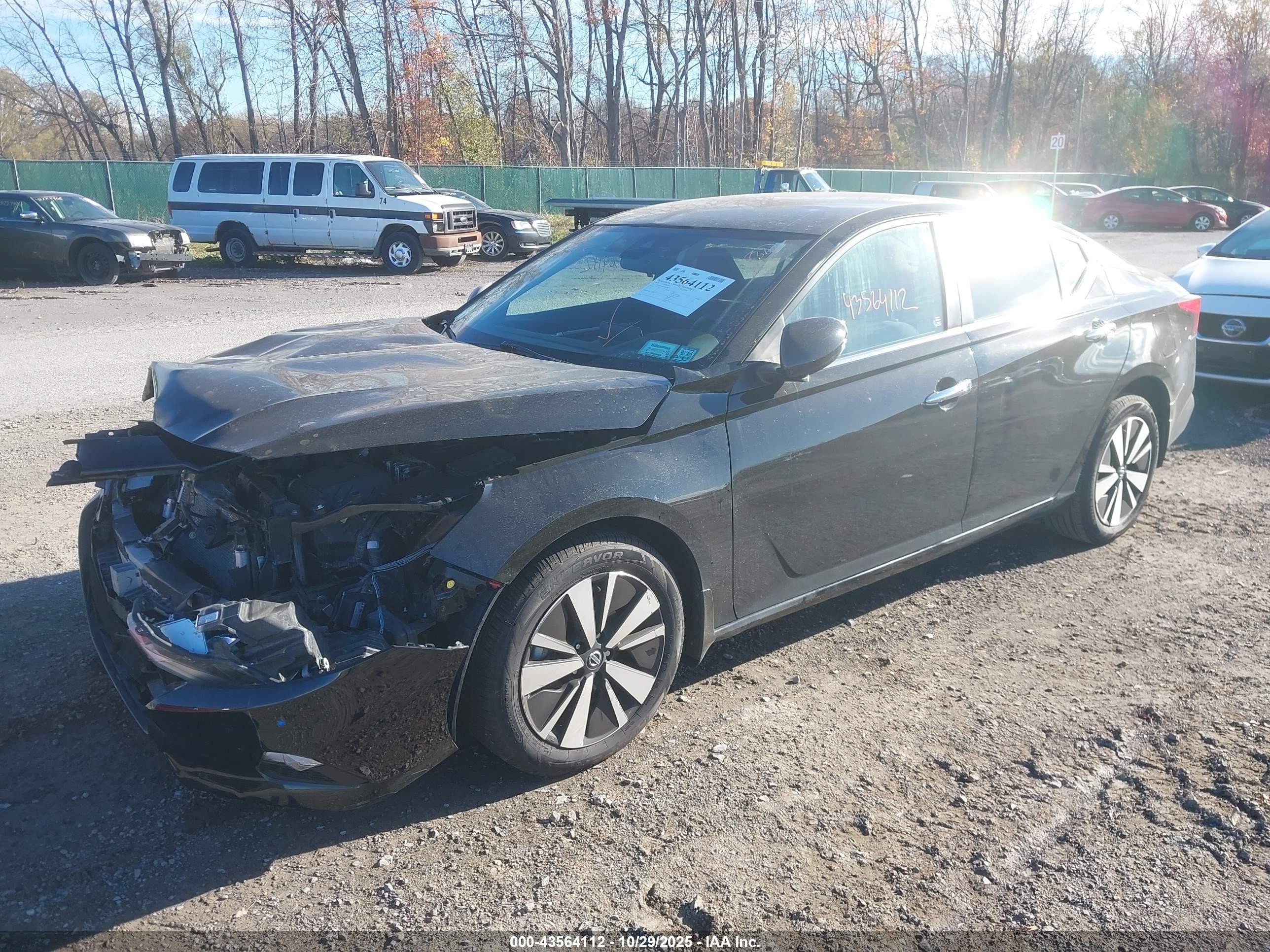 2022 Nissan Altima Sv Intelligent Awd Black vin: 1N4BL4DW8NN383787