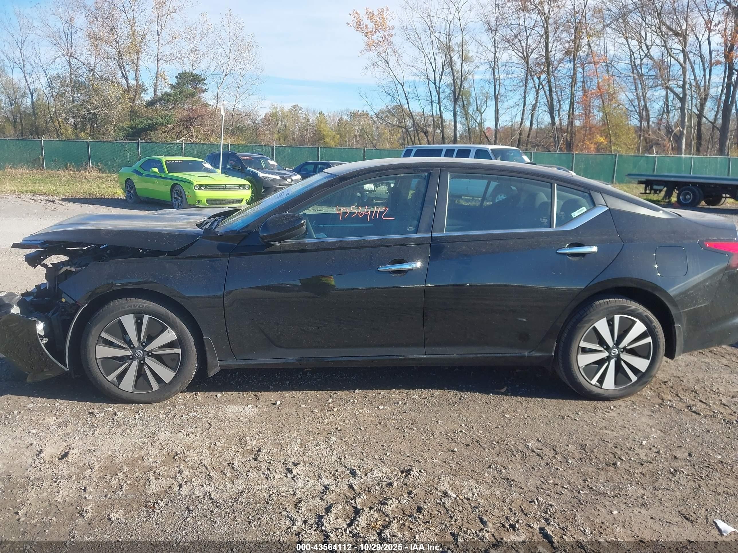 2022 Nissan Altima Sv Intelligent Awd Black vin: 1N4BL4DW8NN383787