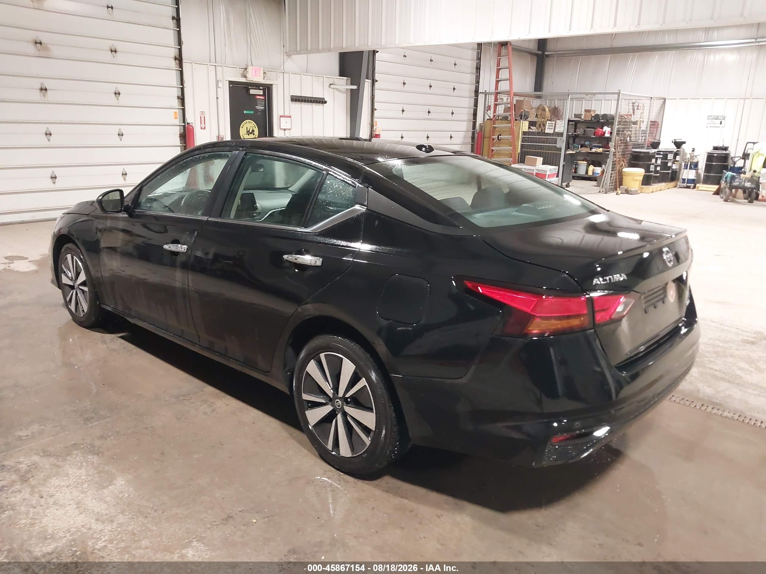 2021 Nissan Altima Sv Intelligent Awd Black vin: 1N4BL4DWXMN410471