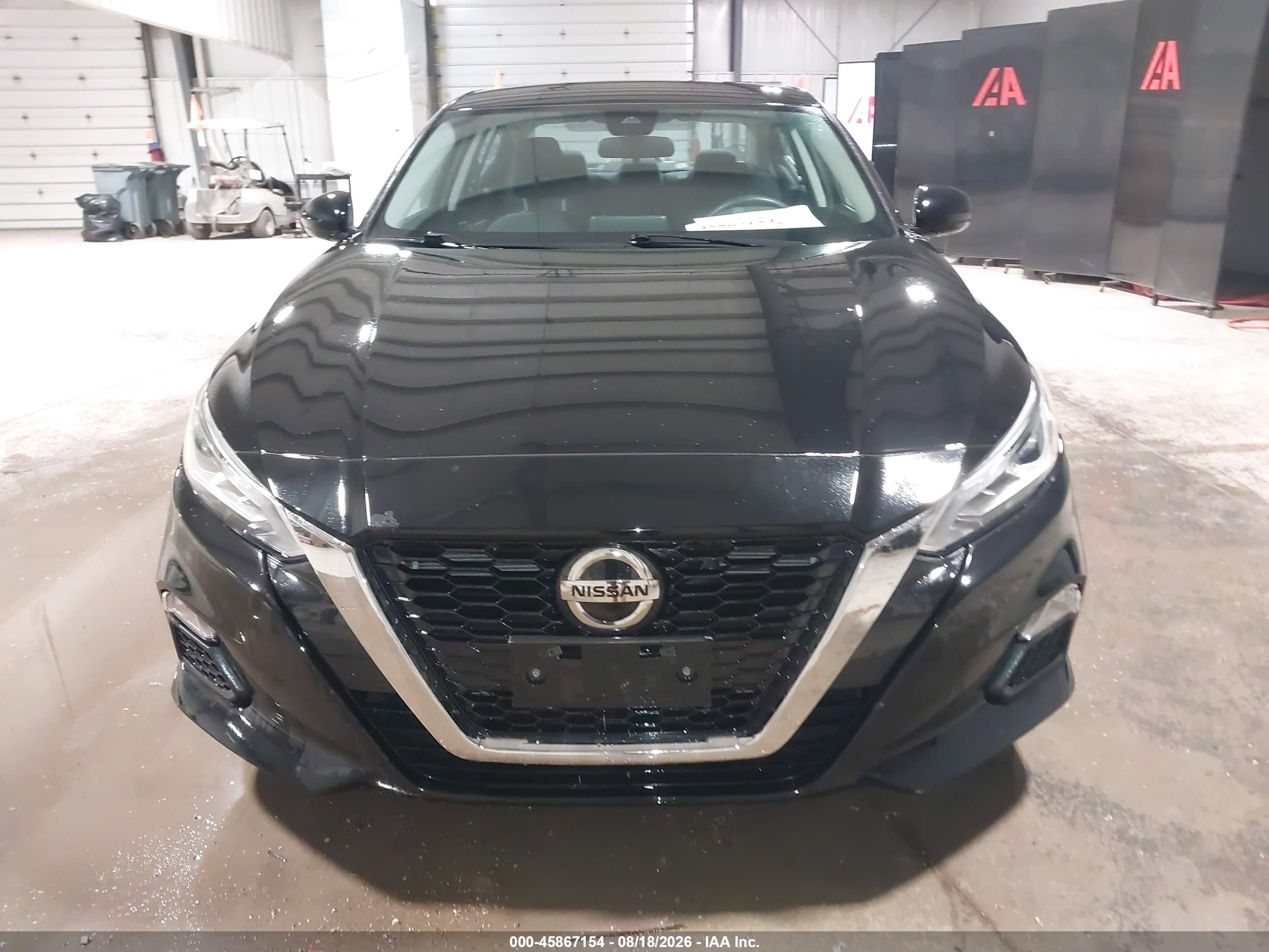 2021 Nissan Altima Sv Intelligent Awd Black vin: 1N4BL4DWXMN410471