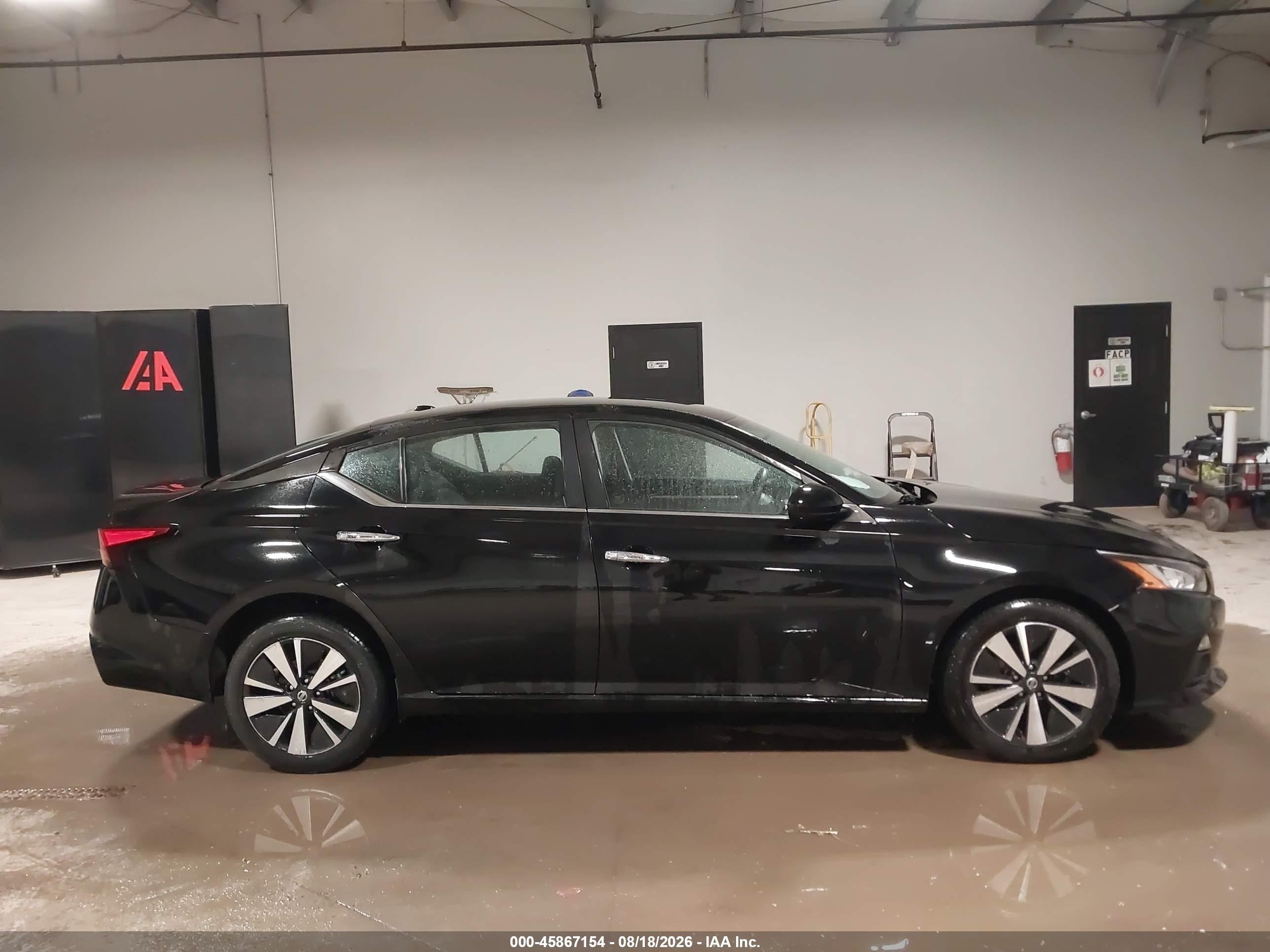 2021 Nissan Altima Sv Intelligent Awd Black vin: 1N4BL4DWXMN410471