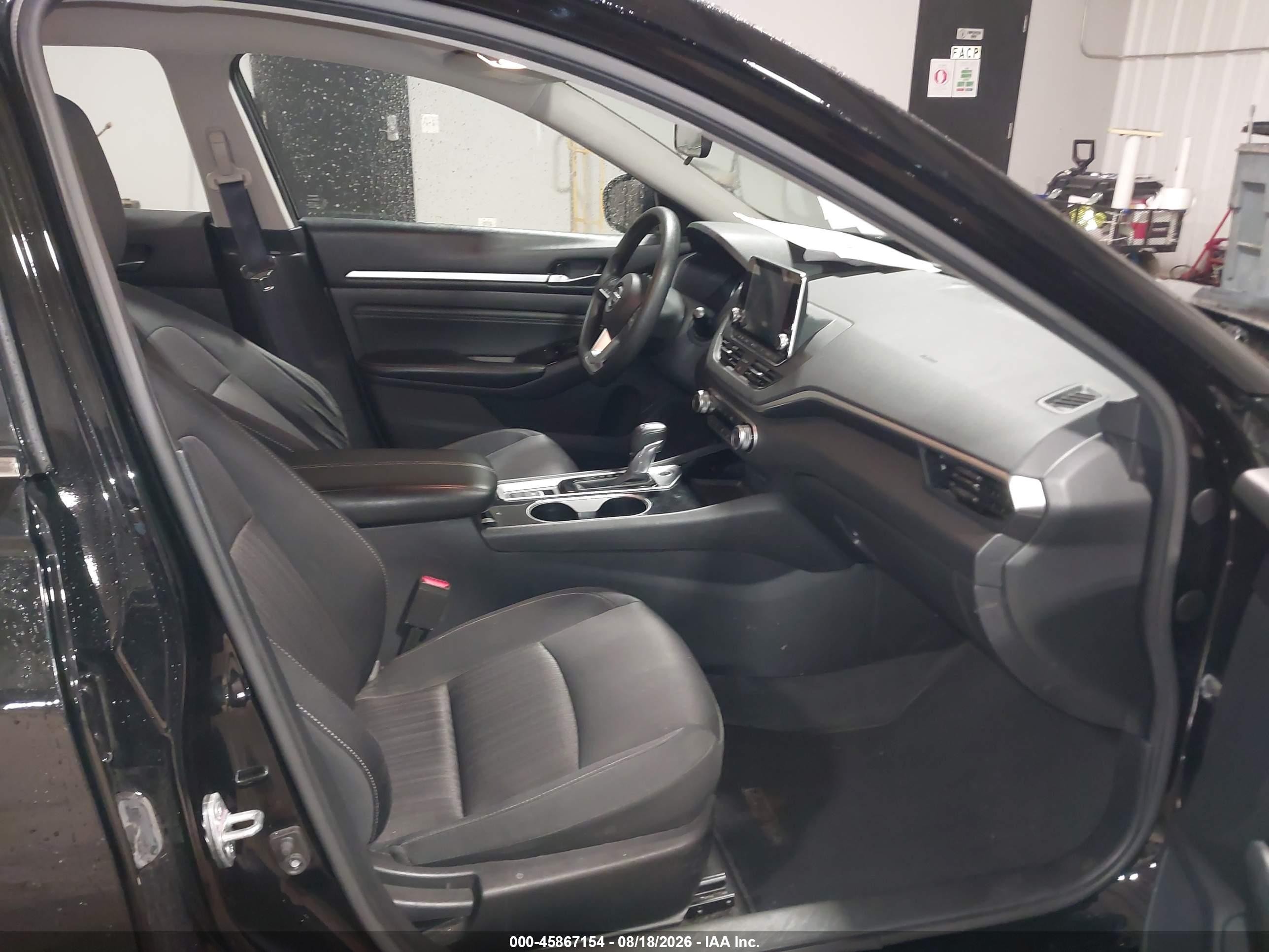 2021 Nissan Altima Sv Intelligent Awd Black vin: 1N4BL4DWXMN410471